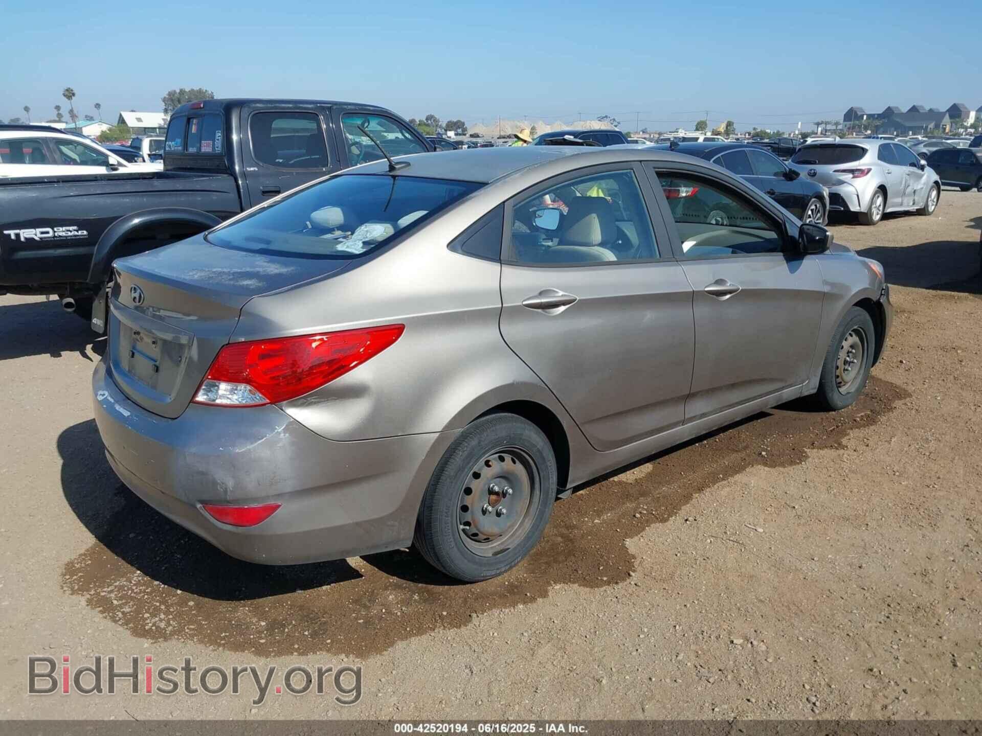 2014 HYUNDAI ACCENT - VIN: KMHCT4AE9EU600615 - Фото 4