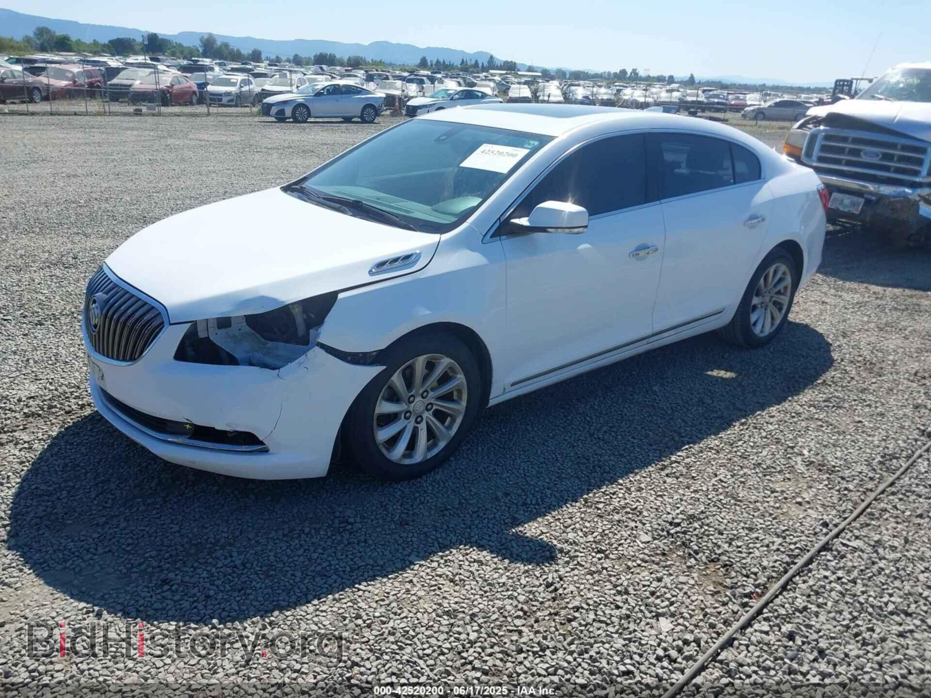 2016 BUICK LACROSSE - VIN: 1G4GB5G39GF133641 - Фото 2