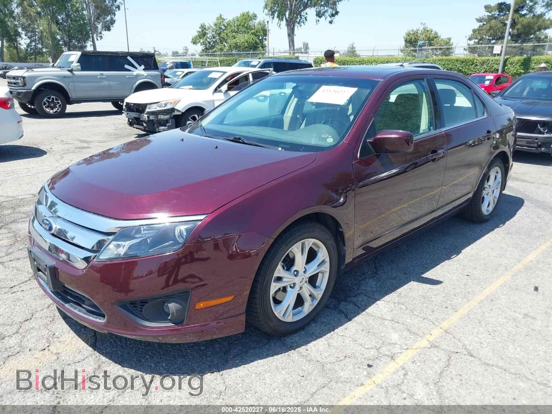 2012 FORD FUSION - VIN: 3FAHP0HA1CR415978 - Фото 2
