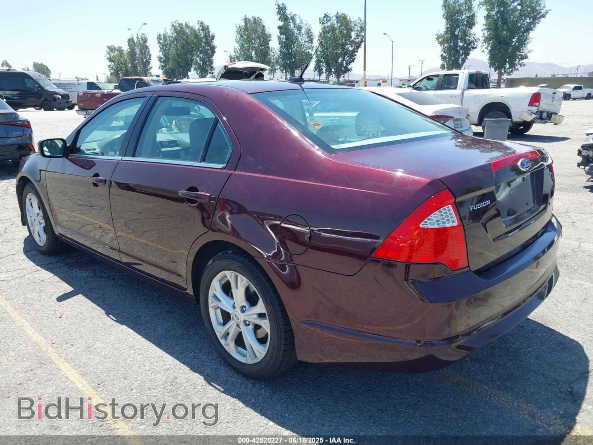 2012 FORD FUSION - VIN: 3FAHP0HA1CR415978 - Фото 3