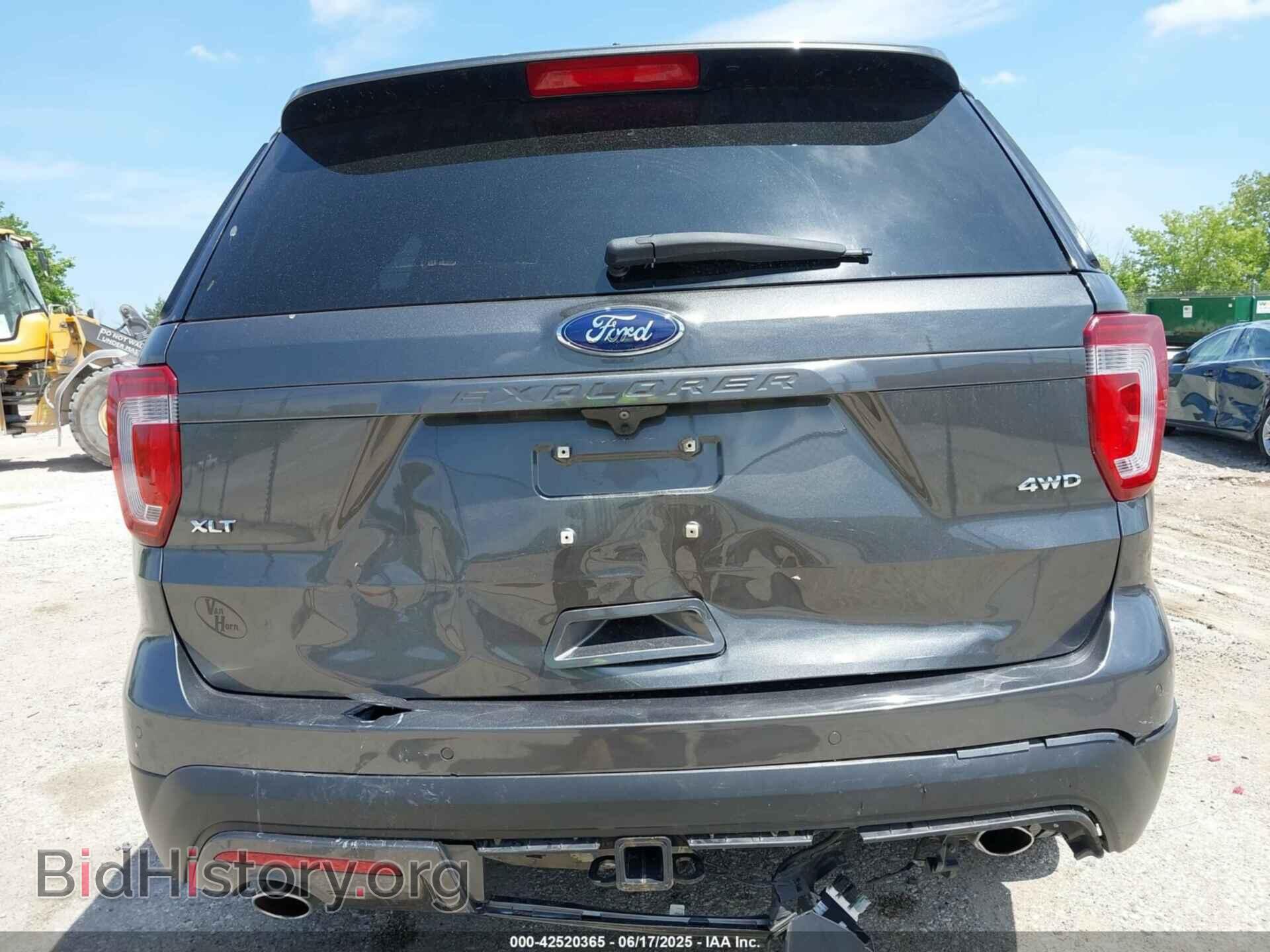 2017 FORD EXPLORER - VIN: 1FM5K8D81HGB69165 - Фото 6
