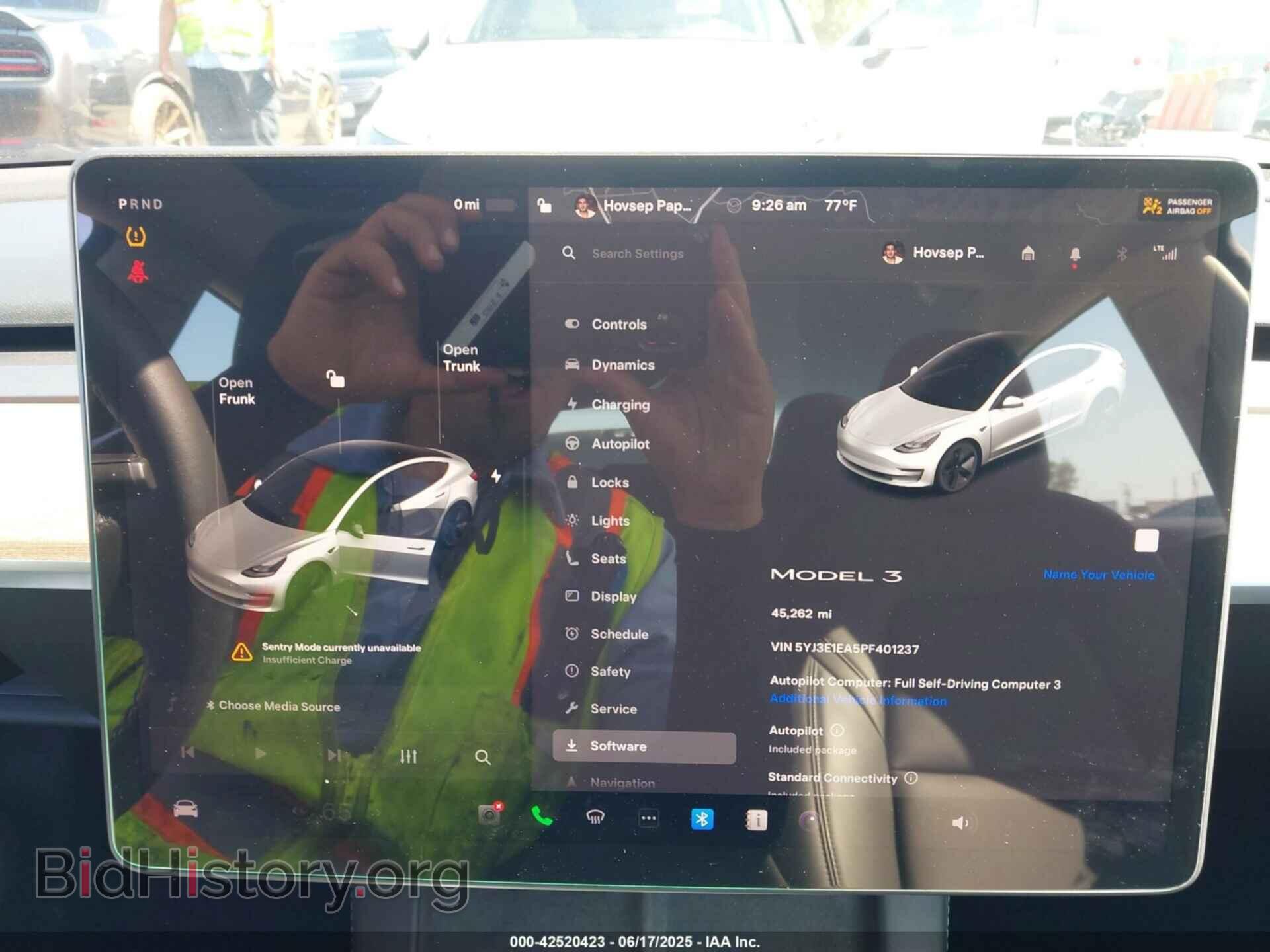 2023 TESLA MODEL 3 - VIN: 5YJ3E1EA5PF401237 - Фото 7
