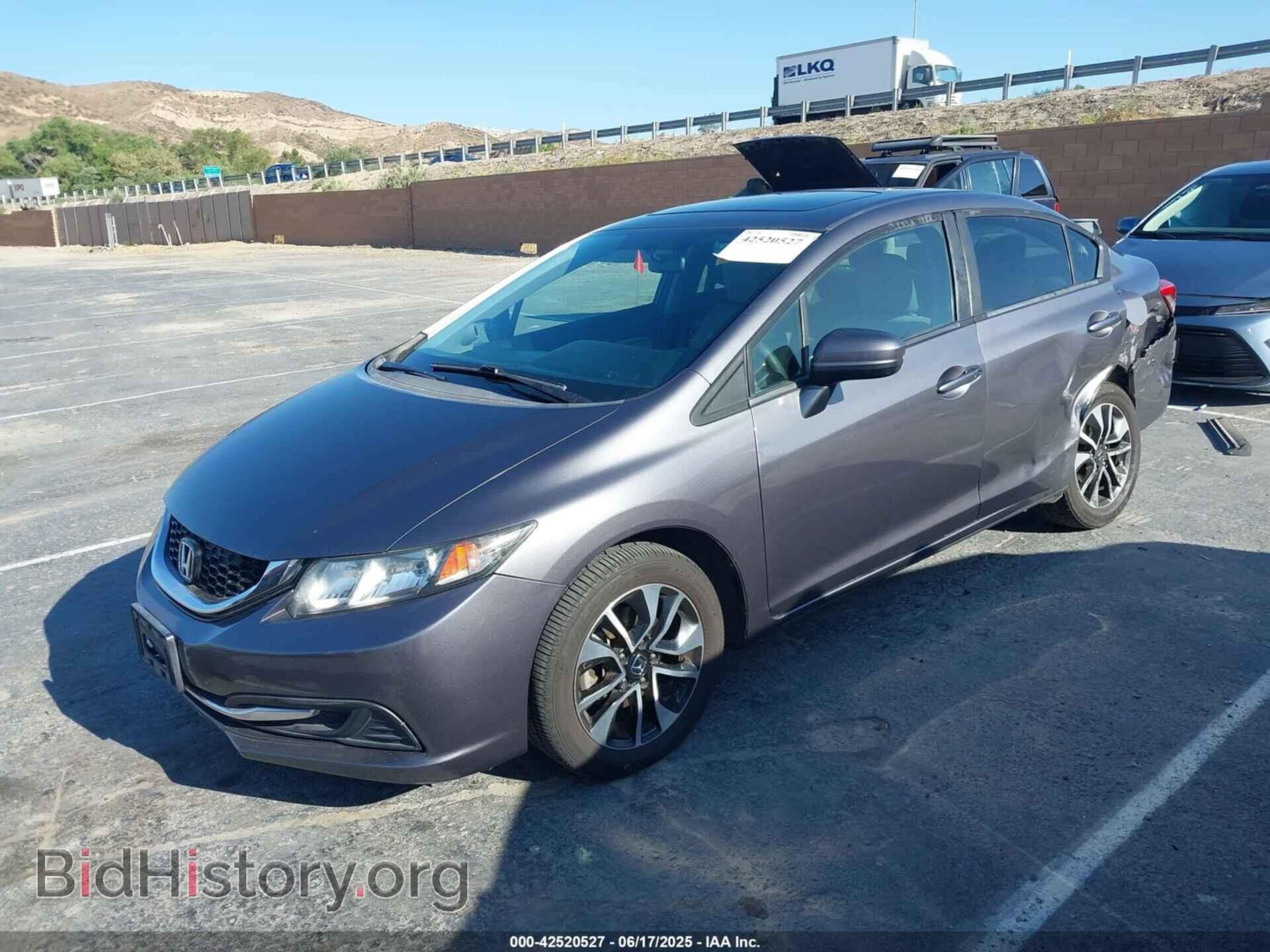 2015 HONDA CIVIC - VIN: 2HGFB2F84FH565063 - Фото 2