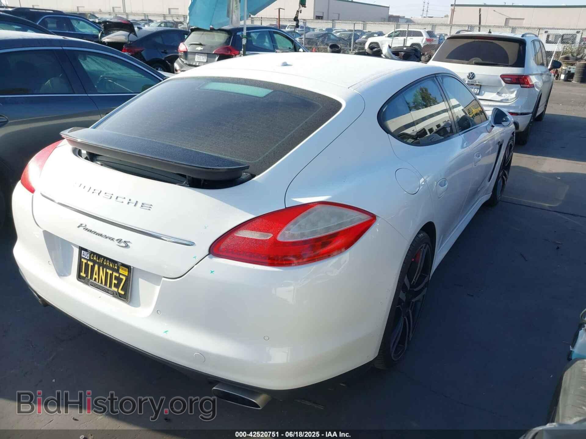 2011 PORSCHE PANAMERA - VIN: WP0AA2A72BL016484 - Фото 4