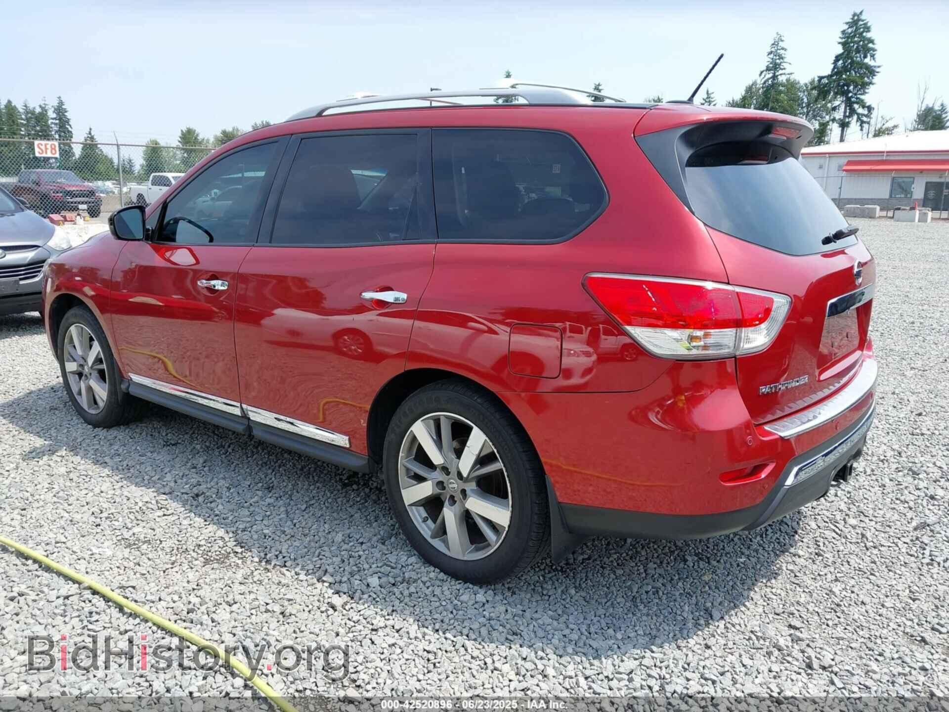 2014 NISSAN PATHFINDER - VIN: 5N1AR2MM3EC726858 - Фото 3