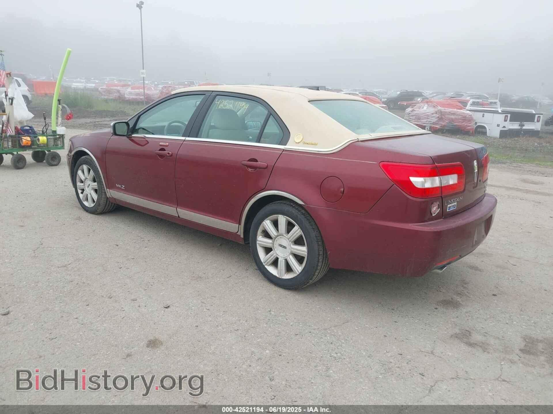 2007 LINCOLN MKZ - VIN: 3LNHM28T57R661613 - Фото 3