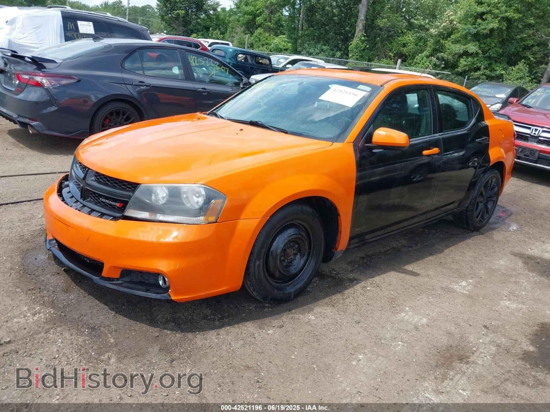 2014 DODGE AVENGER - VIN: 1C3CDZCB7EN237635 - Фото 2