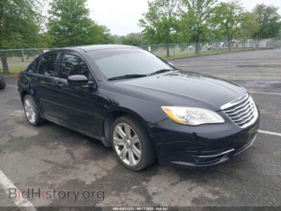 2012 Chrysler 200 Touring, black — VIN 1C3CCBBB0CN267715, IAAI