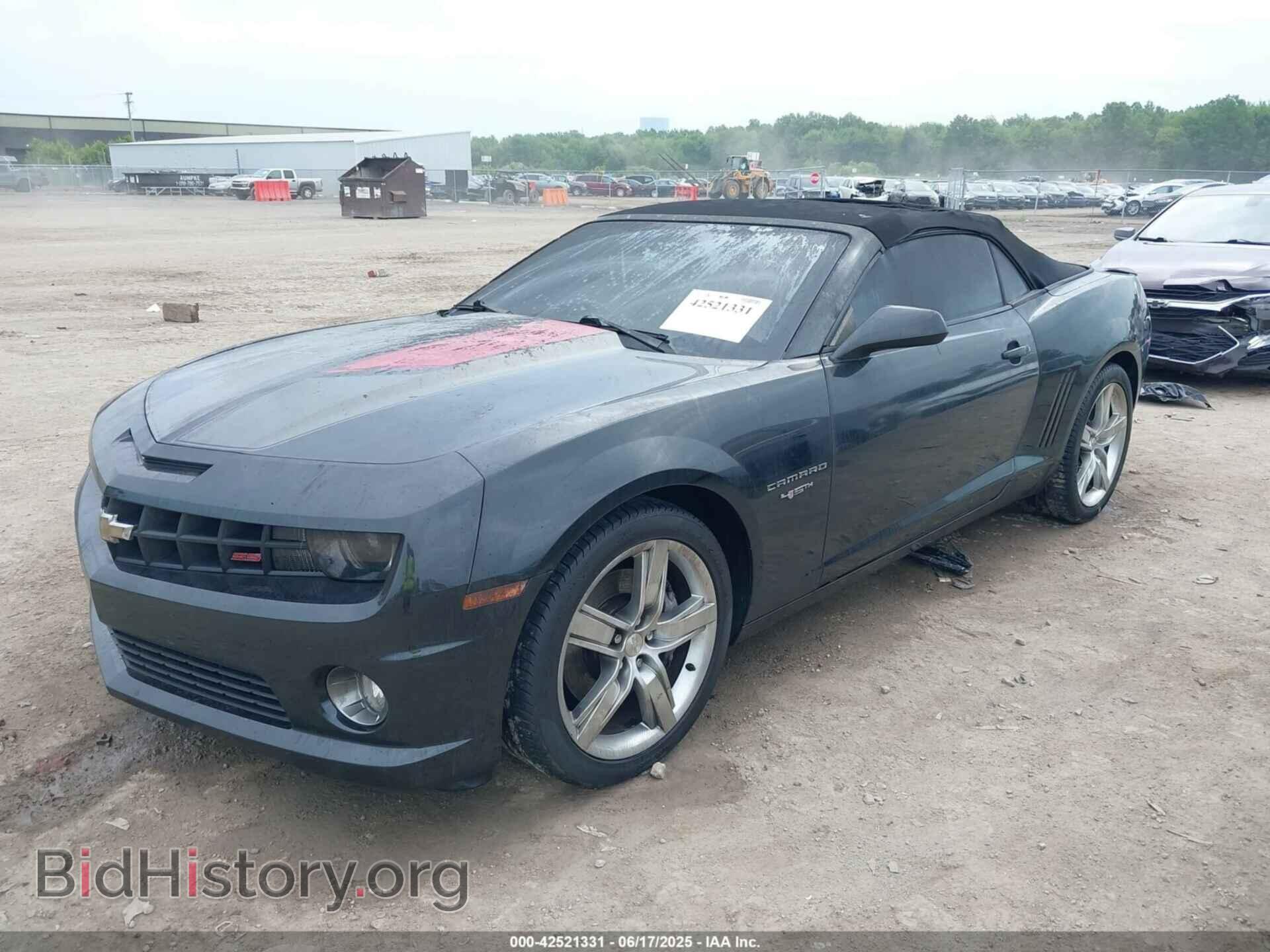 2012 CHEVROLET CAMARO - VIN: 2G1FT3DW6C9105159 - Фото 2