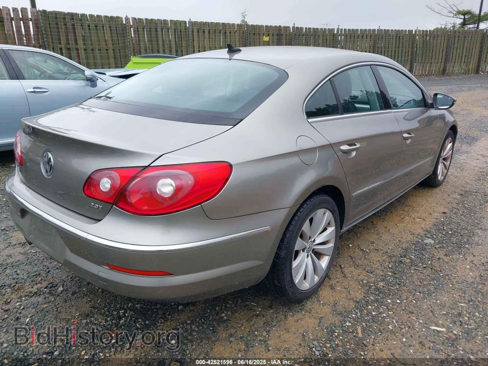 2012 VOLKSWAGEN CC - VIN: WVWMP7AN2CE503052 - Фото 4