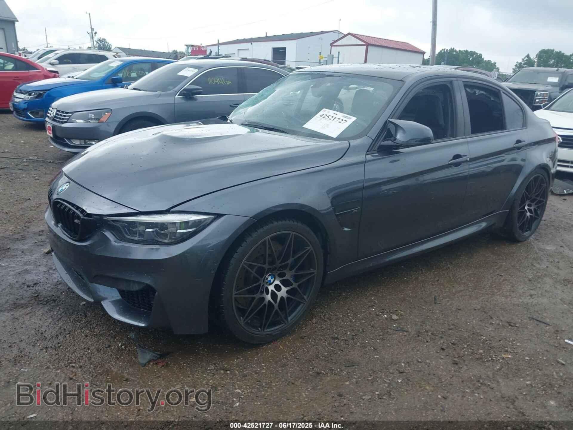 2018 BMW M3 - VIN: WBS8M9C54J5J79160 - Photo 2