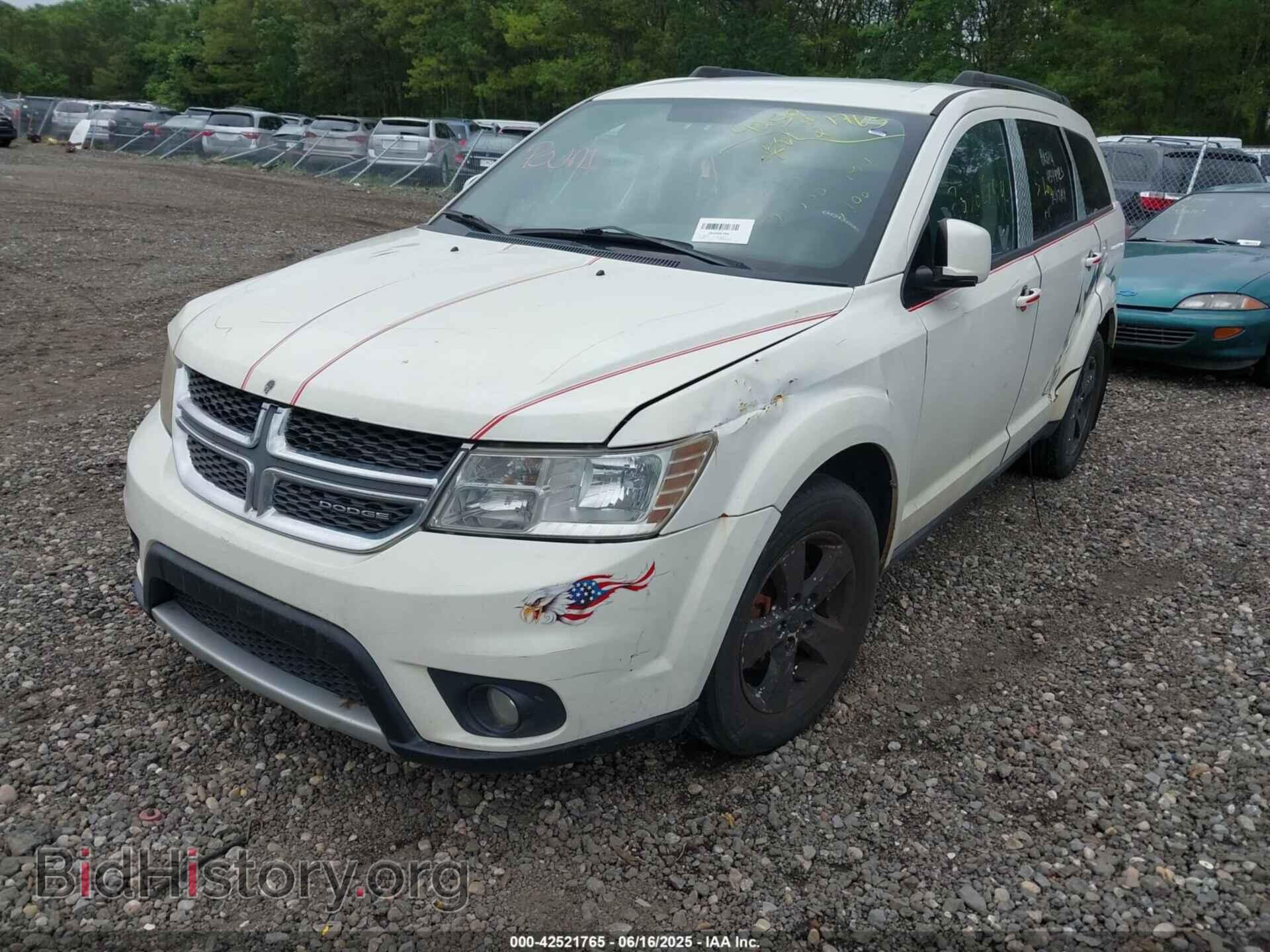 2011 DODGE JOURNEY - VIN: 3D4PH1FG5BT559313 - Фото 2