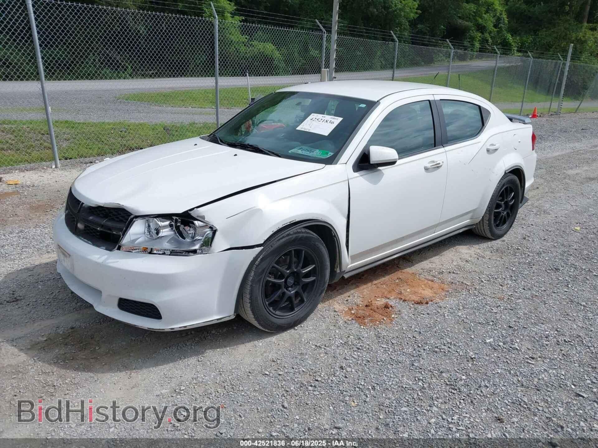 2012 DODGE AVENGER - VIN: 1C3CDZCB7CN196209 - Фото 2