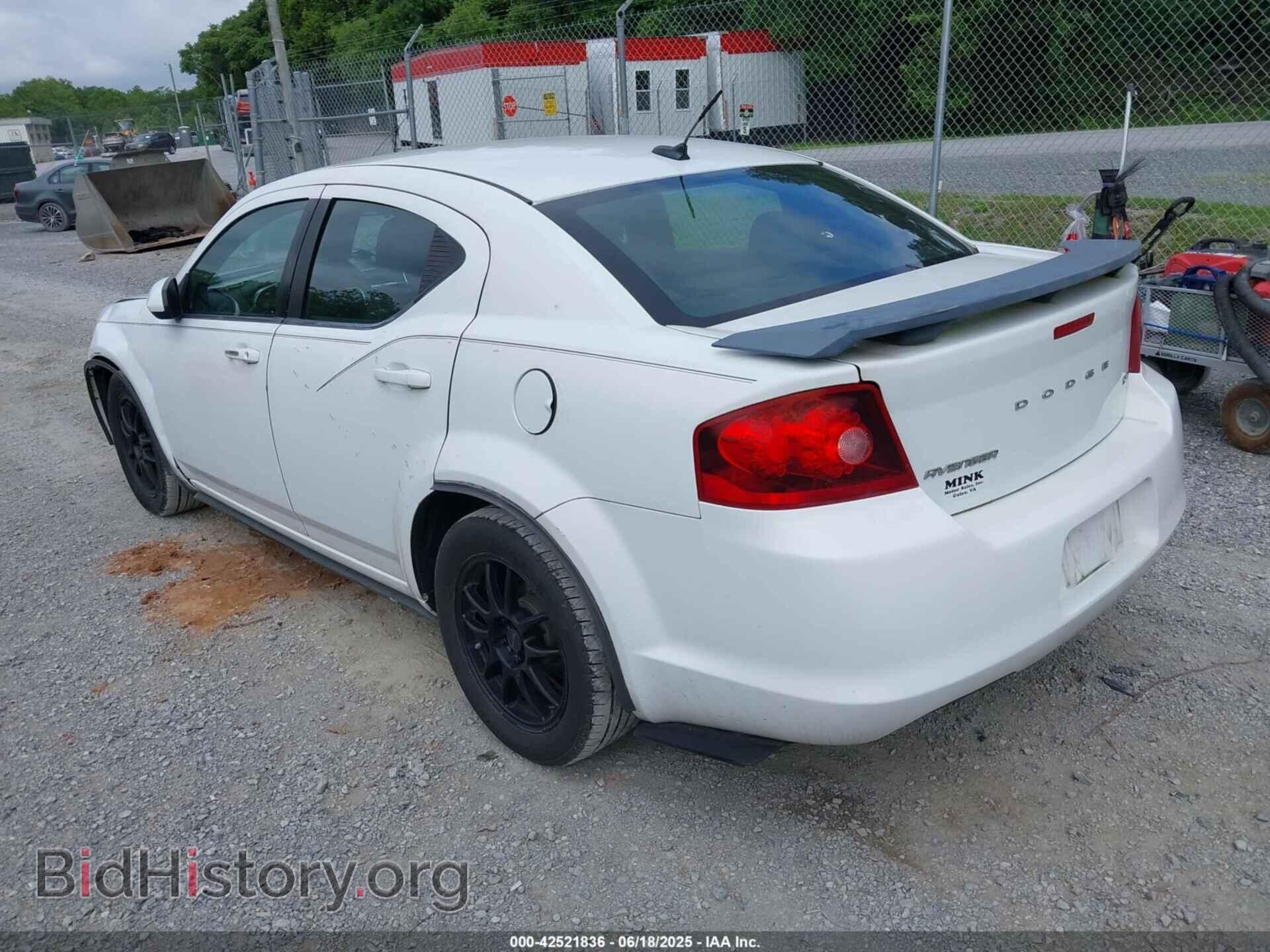 2012 DODGE AVENGER - VIN: 1C3CDZCB7CN196209 - Фото 3
