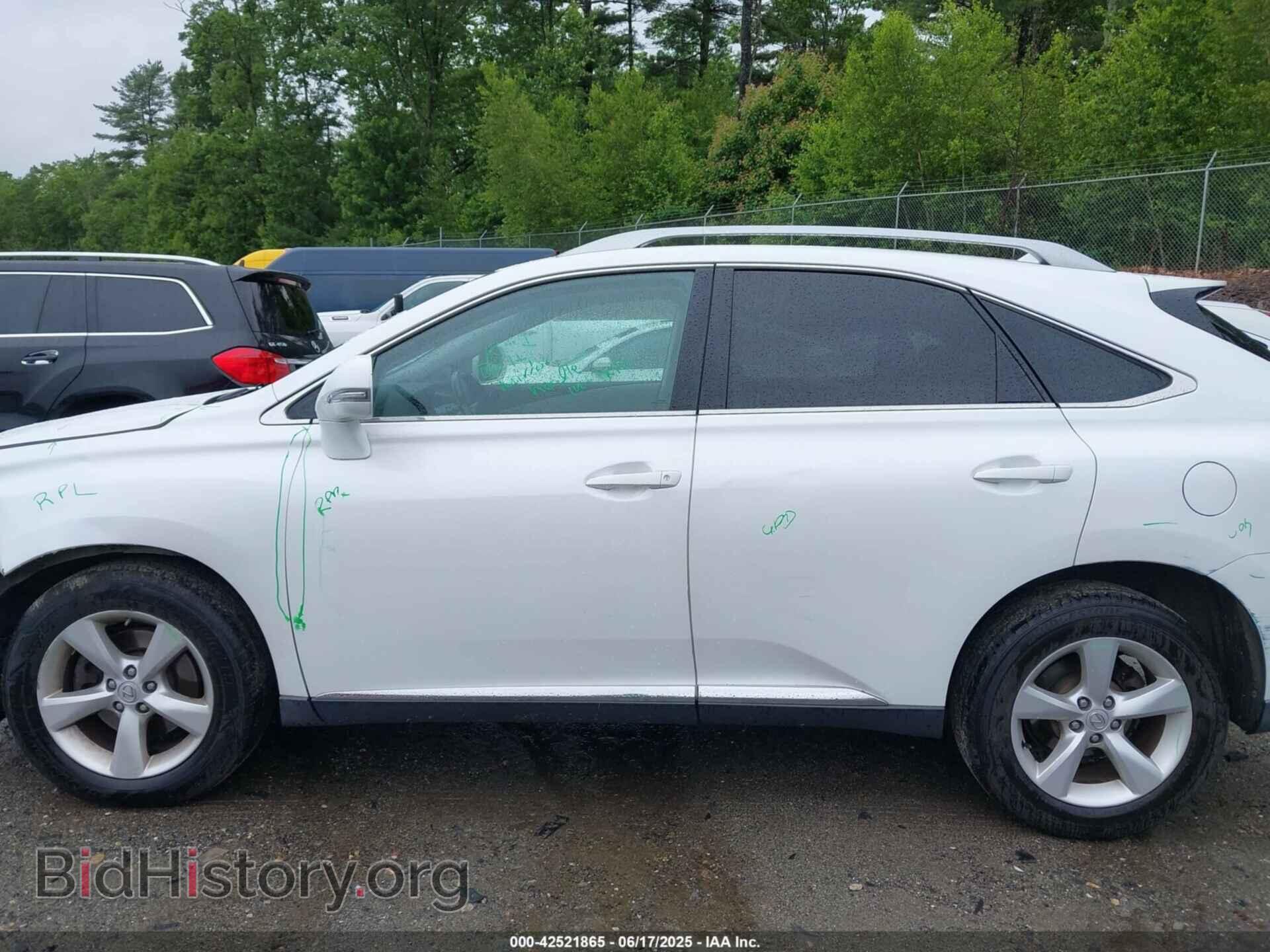 2010 LEXUS RX 350 - VIN: 2T2BK1BA8AC027982 - Фото 15