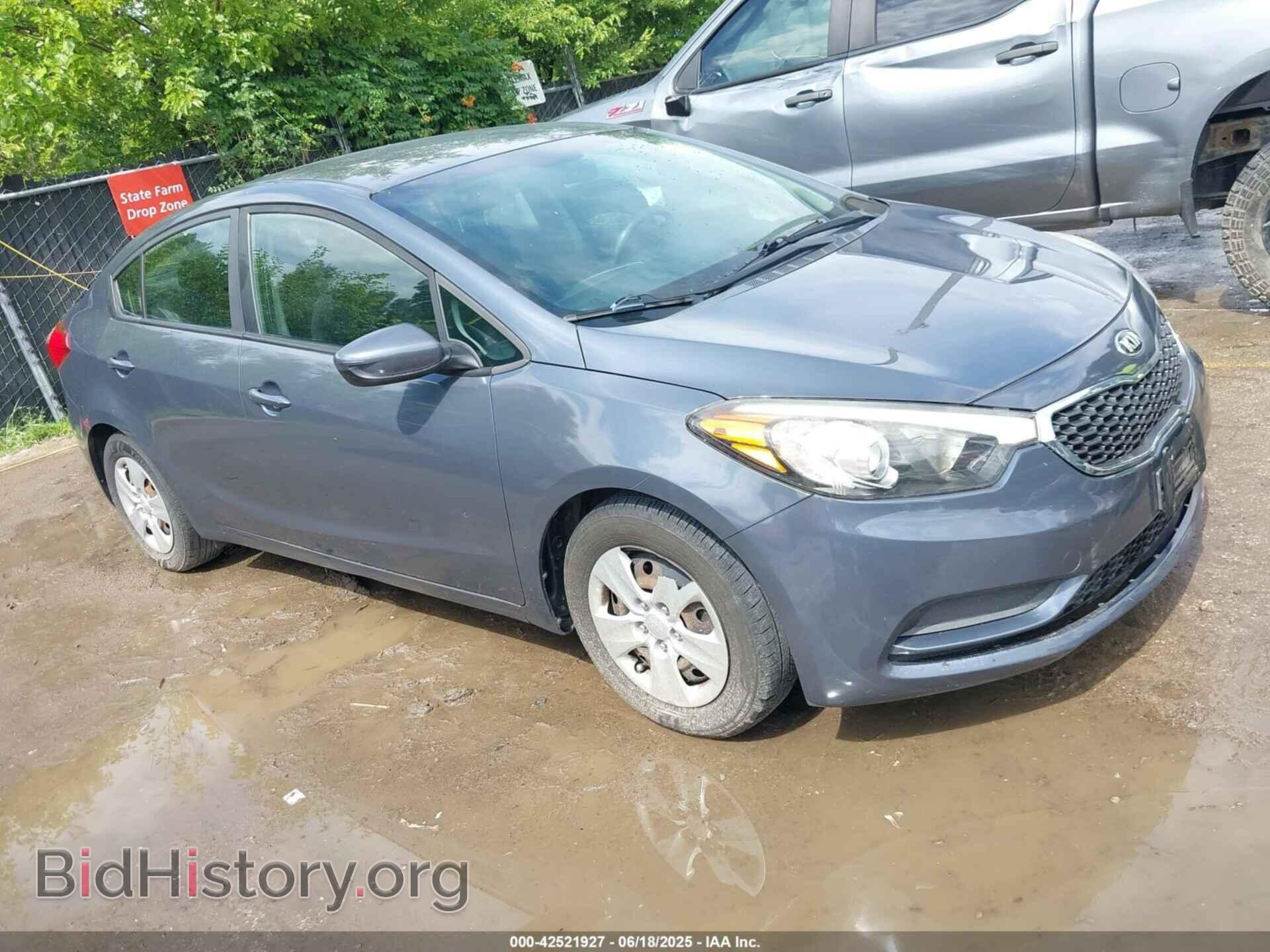 Photo KNAFK4A66G5568813 - KIA FORTE 2016