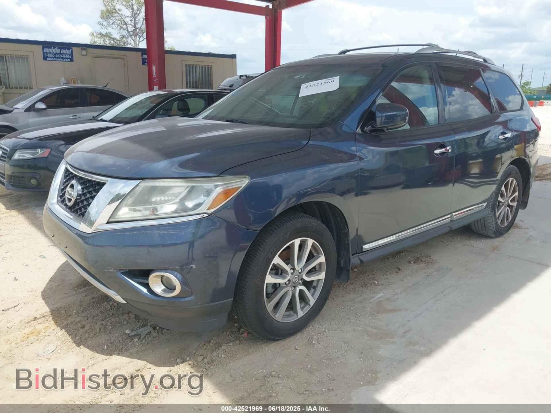 2013 NISSAN PATHFINDER - VIN: 5N1AR2MM3DC615743 - Фото 2