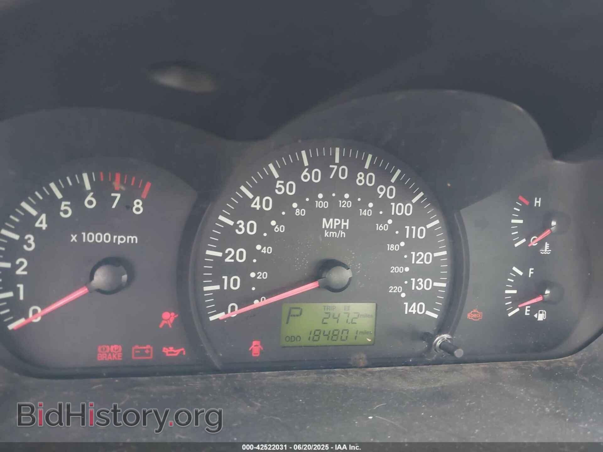2005 KIA SPECTRA - VIN: KNAFE121755123647 - Фото 7