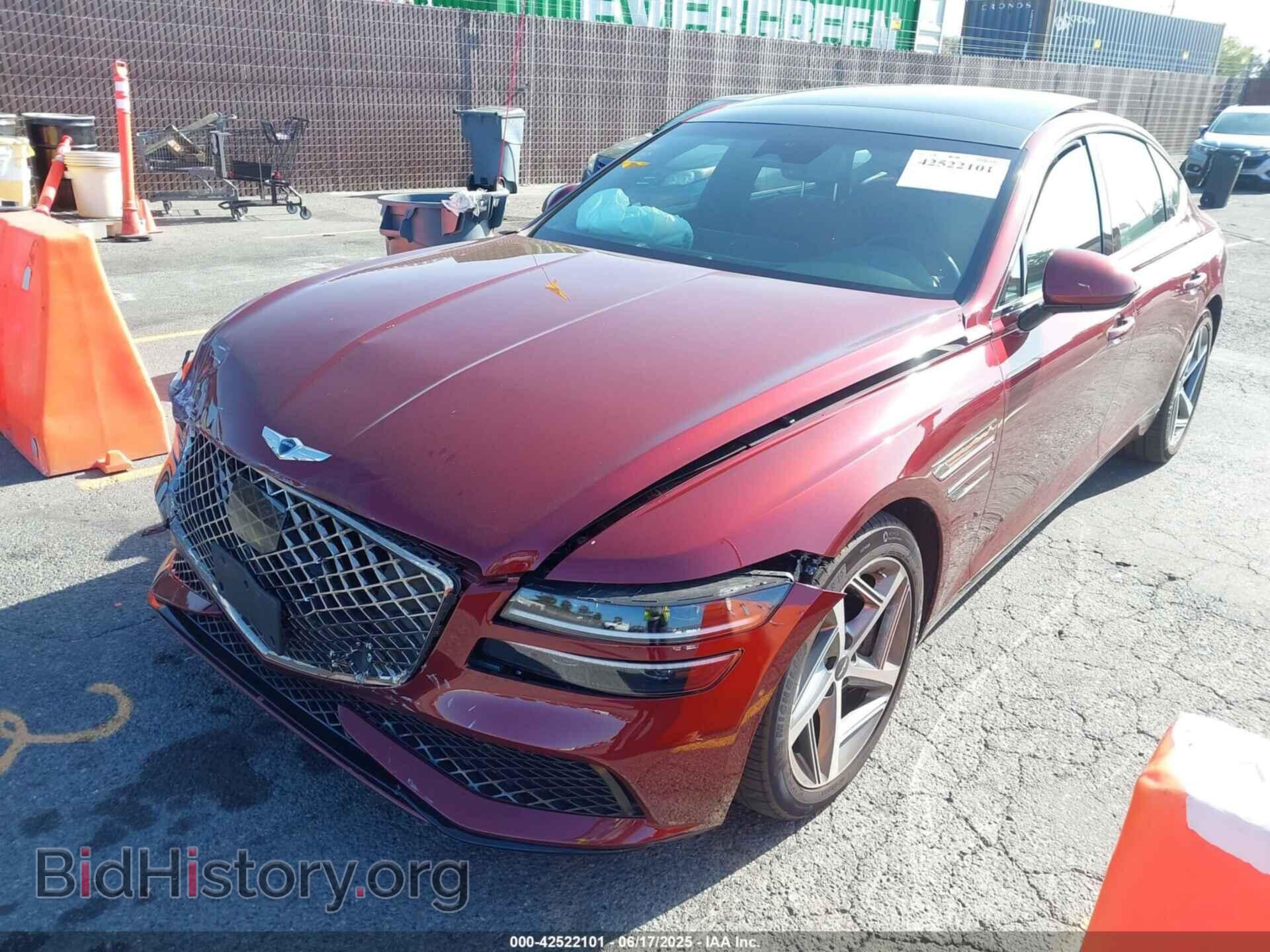 2023 GENESIS G80 - VIN: KMTGA4SC1PU156367 - Фото 2