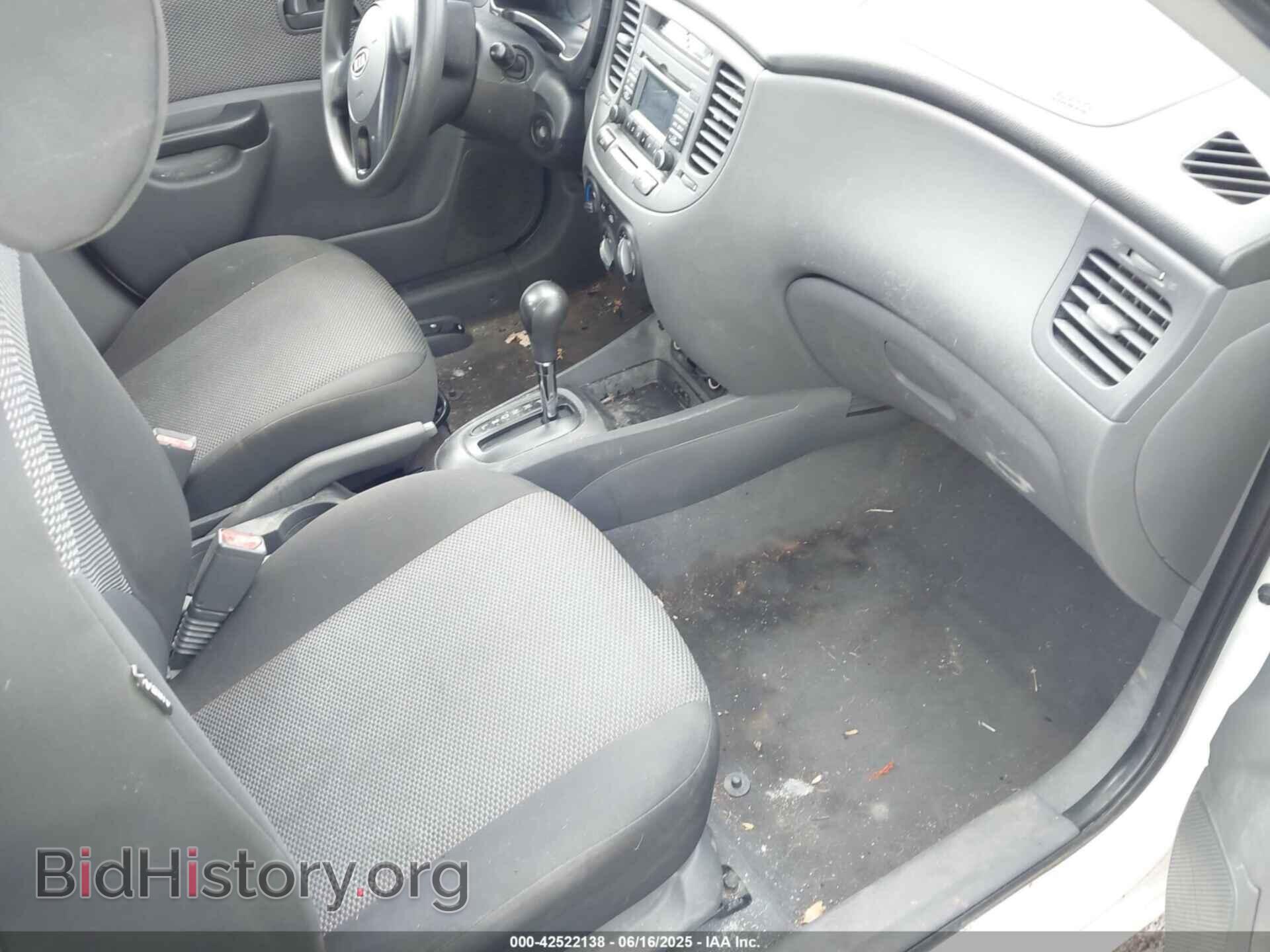 2010 KIA RIO - VIN: KNADH4A31A6615159 - Фото 5