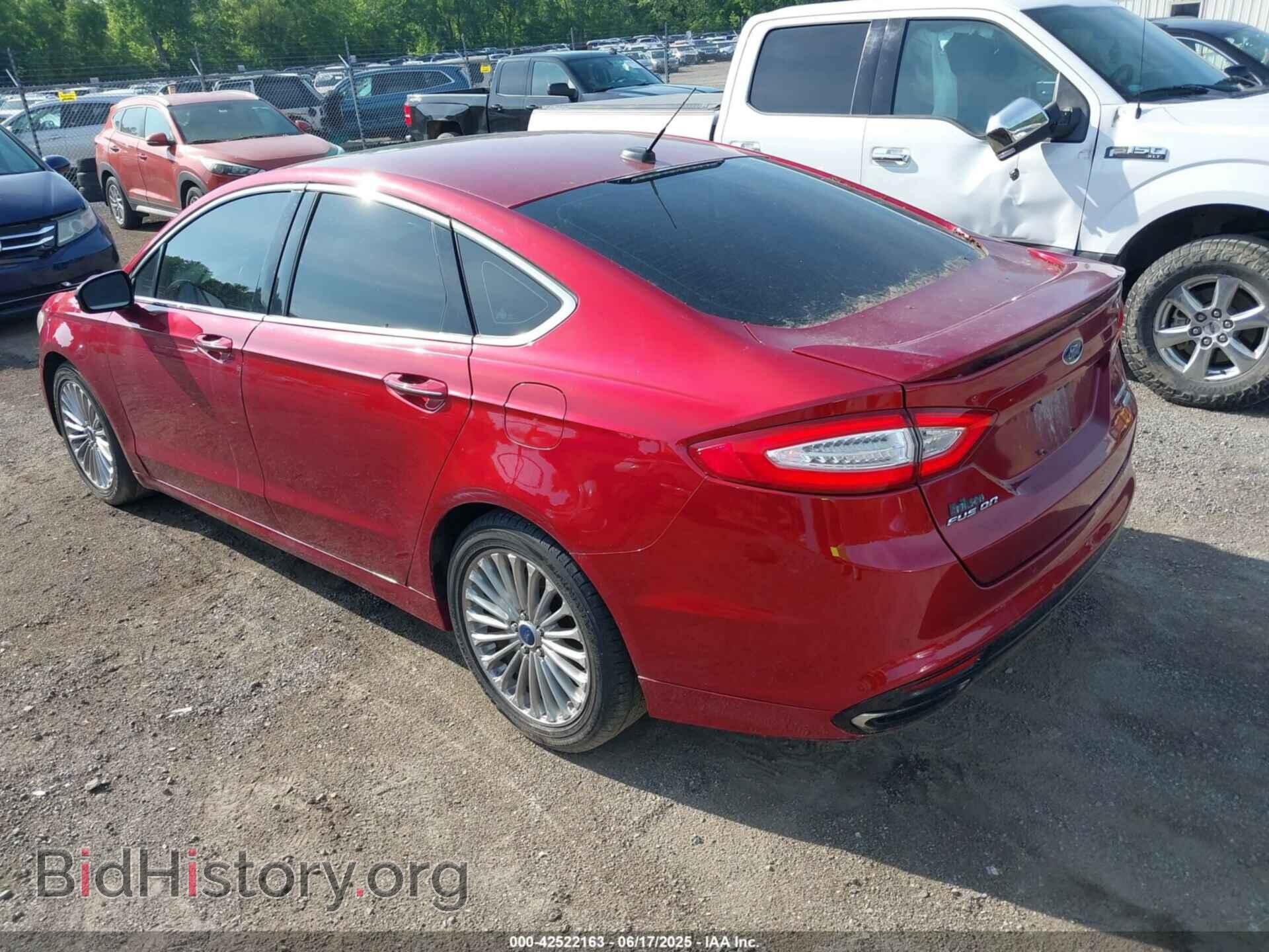 2014 FORD FUSION - VIN: 3FA6P0K98ER100197 - Фото 3