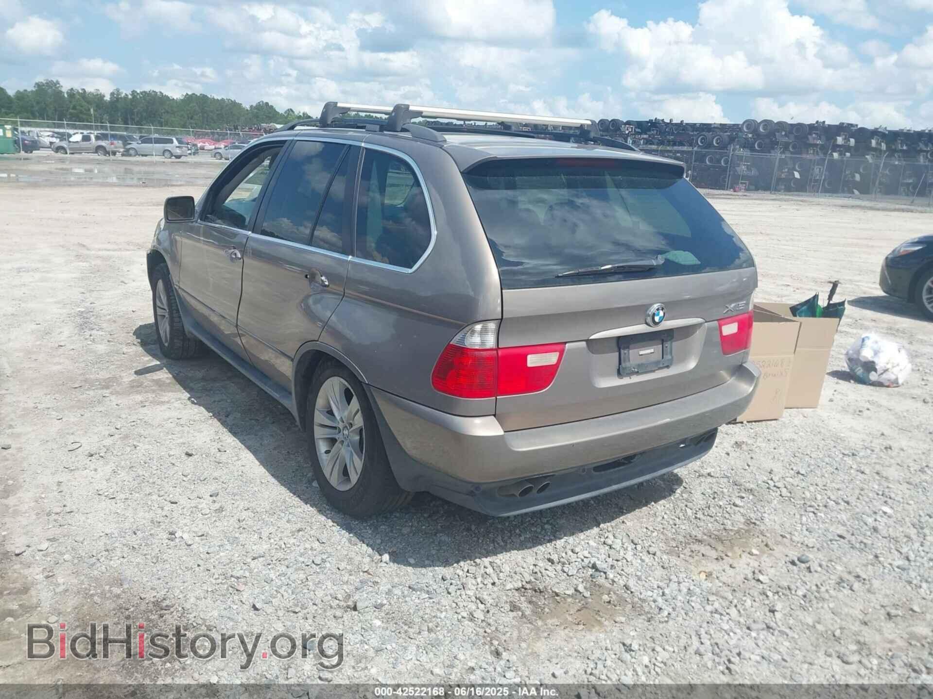 2005 BMW X5 - VIN: 5UXFB53525LV19032 - Фото 3
