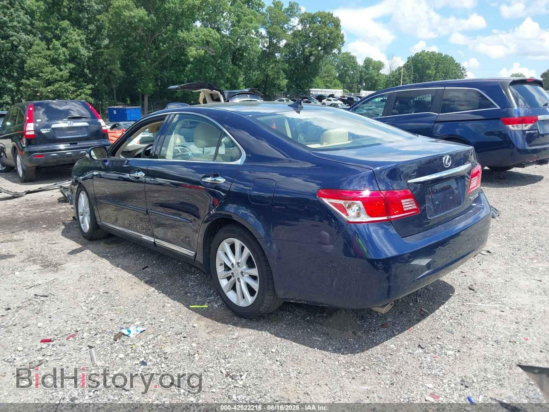 2012 LEXUS ES 350 - VIN: JTHBK1EG2C2505429 - Фото 3