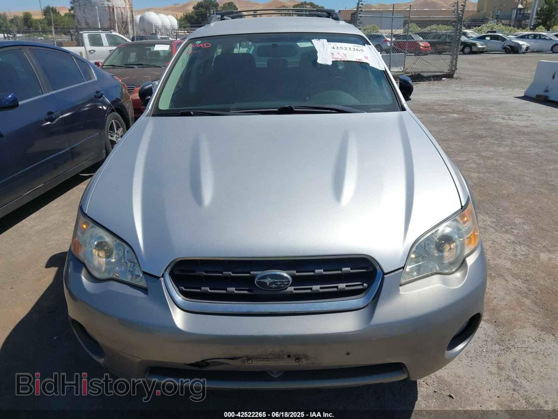 2007 SUBARU OUTBACK - VIN: 4S4BP61C877337772 - Фото 6