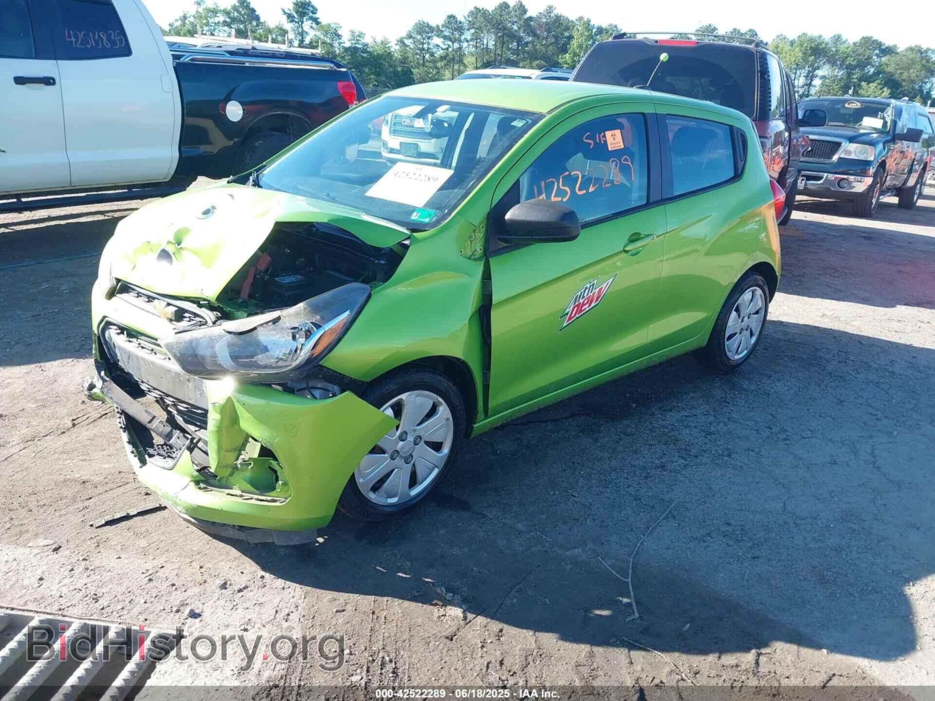 2016 CHEVROLET SPARK - VIN: KL8CB6SA2GC583107 - Фото 2