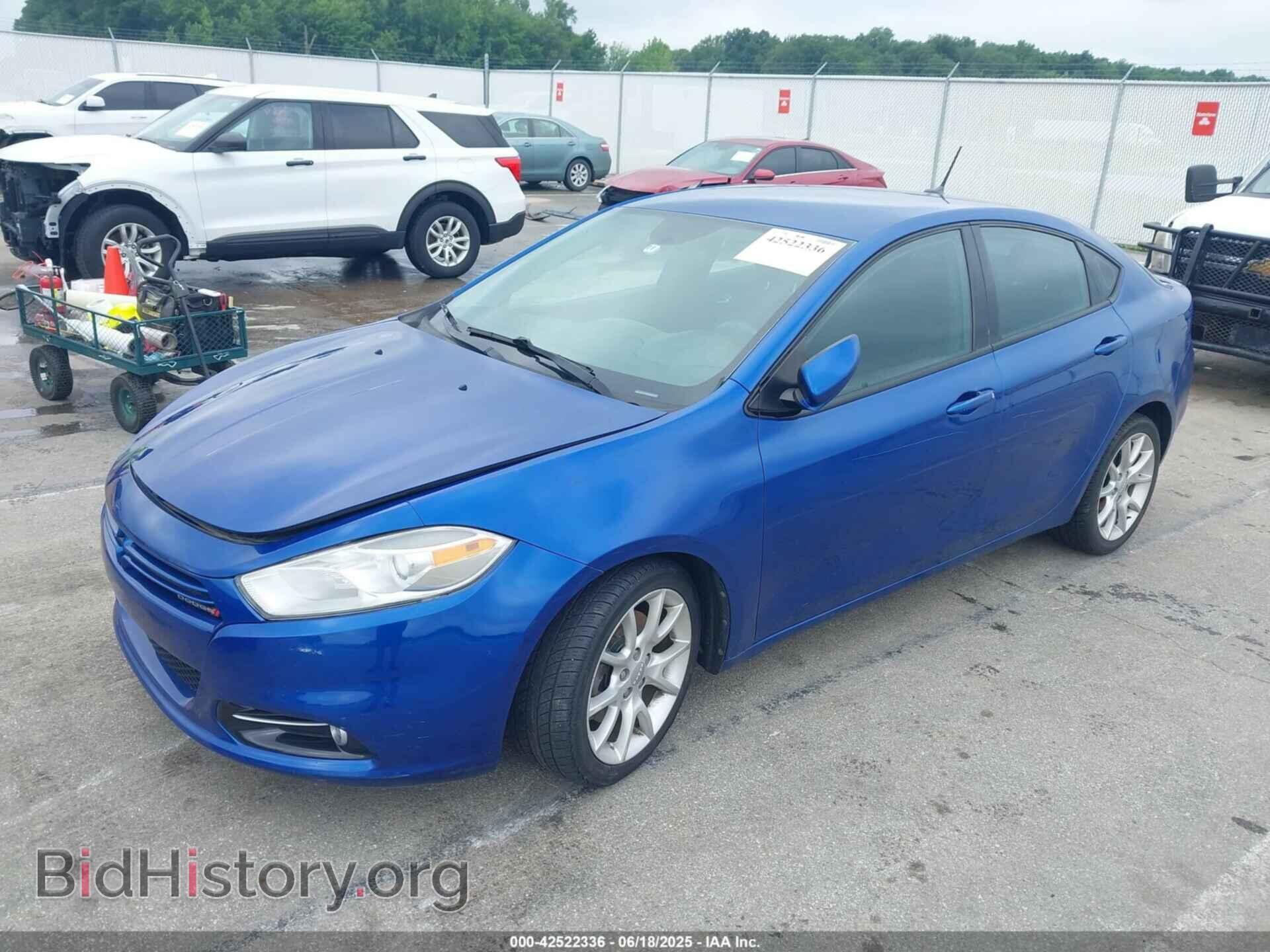 2013 DODGE DART - VIN: 1C3CDFBAXDD104833 - Фото 2