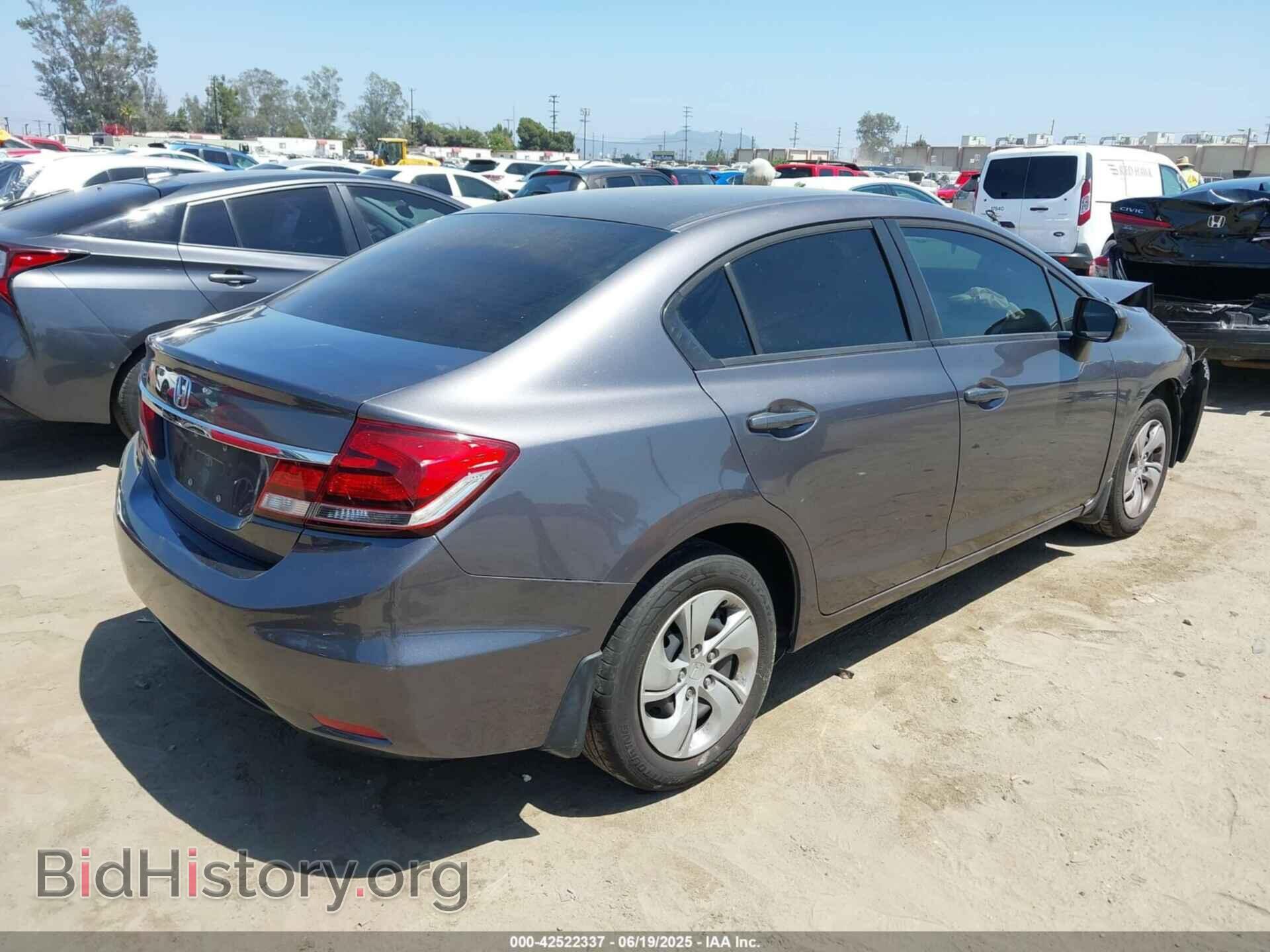2014 HONDA CIVIC - VIN: 19XFB2F54EE269720 - Фото 4