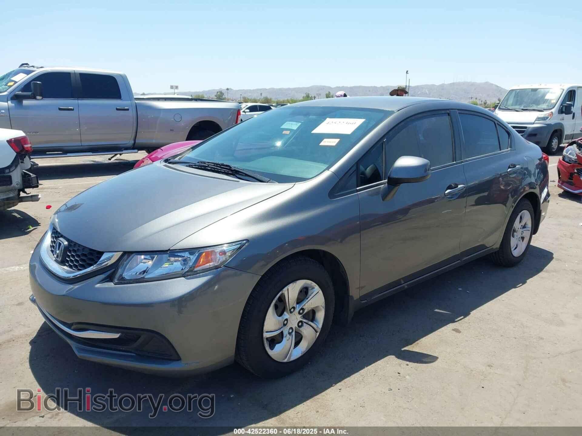 2013 HONDA CIVIC - VIN: 2HGFB2F56DH581543 - Фото 2