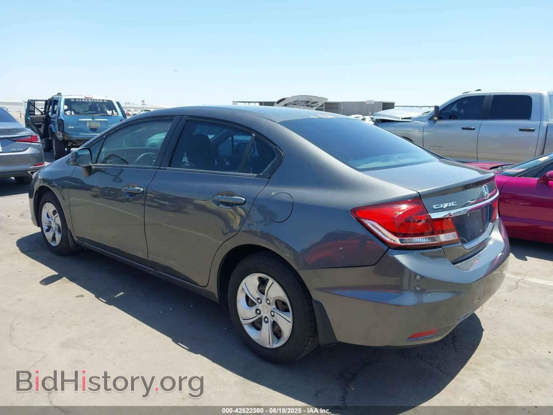 2013 HONDA CIVIC - VIN: 2HGFB2F56DH581543 - Фото 3