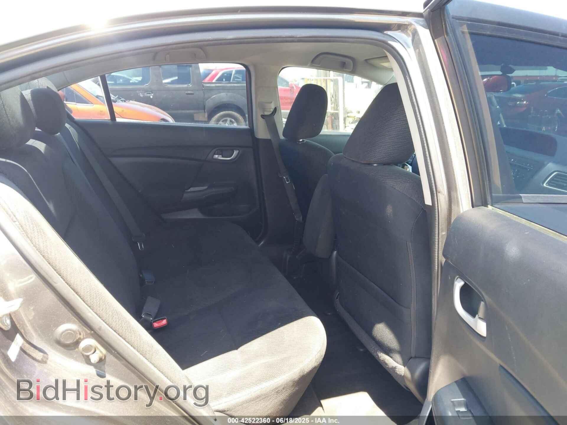 2013 HONDA CIVIC - VIN: 2HGFB2F56DH581543 - Фото 8