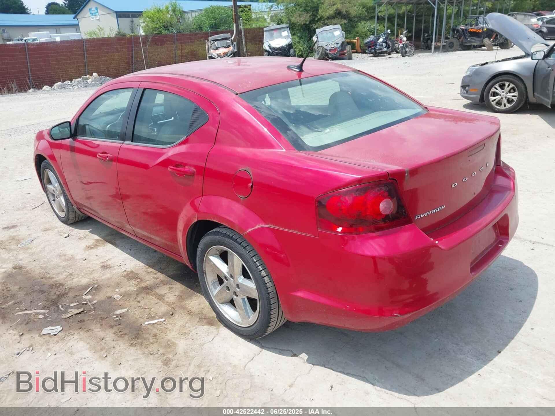 2011 DODGE AVENGER - VIN: 1B3BD2FG9BN564220 - Photo 3