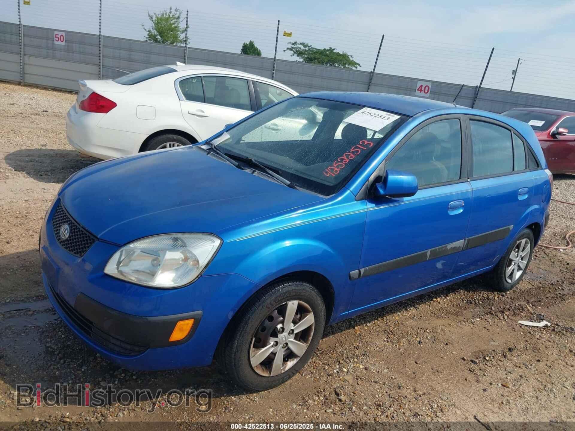 2009 KIA RIO5 - VIN: KNADE243296532845 - Фото 2