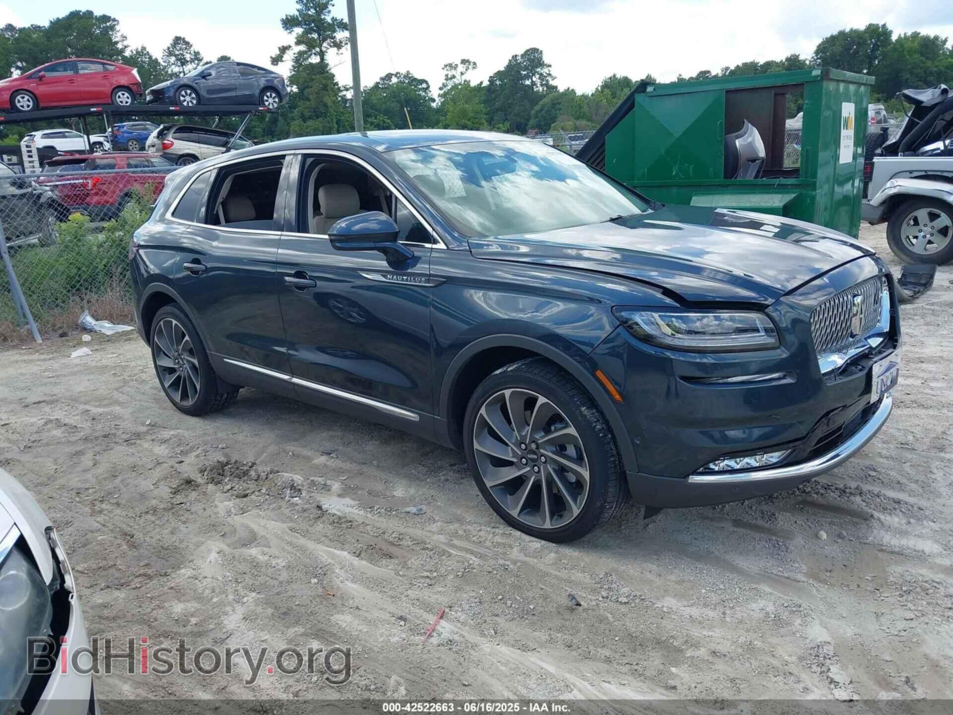 Photo 2LMPJ8KP9MBL16019 - LINCOLN NAUTILUS 2021