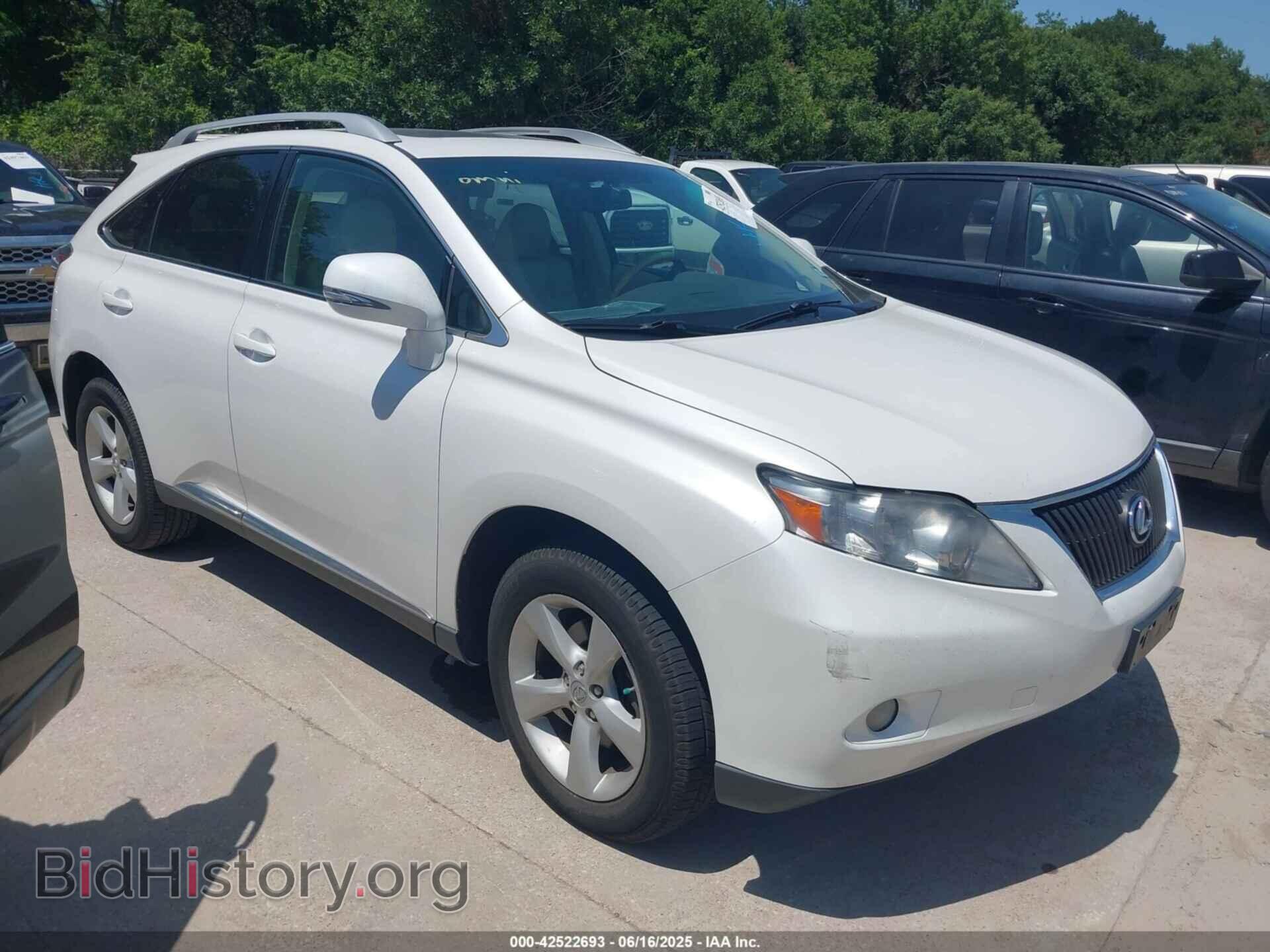 Photo 2T2BK1BA4AC038283 - LEXUS RX 350 2010