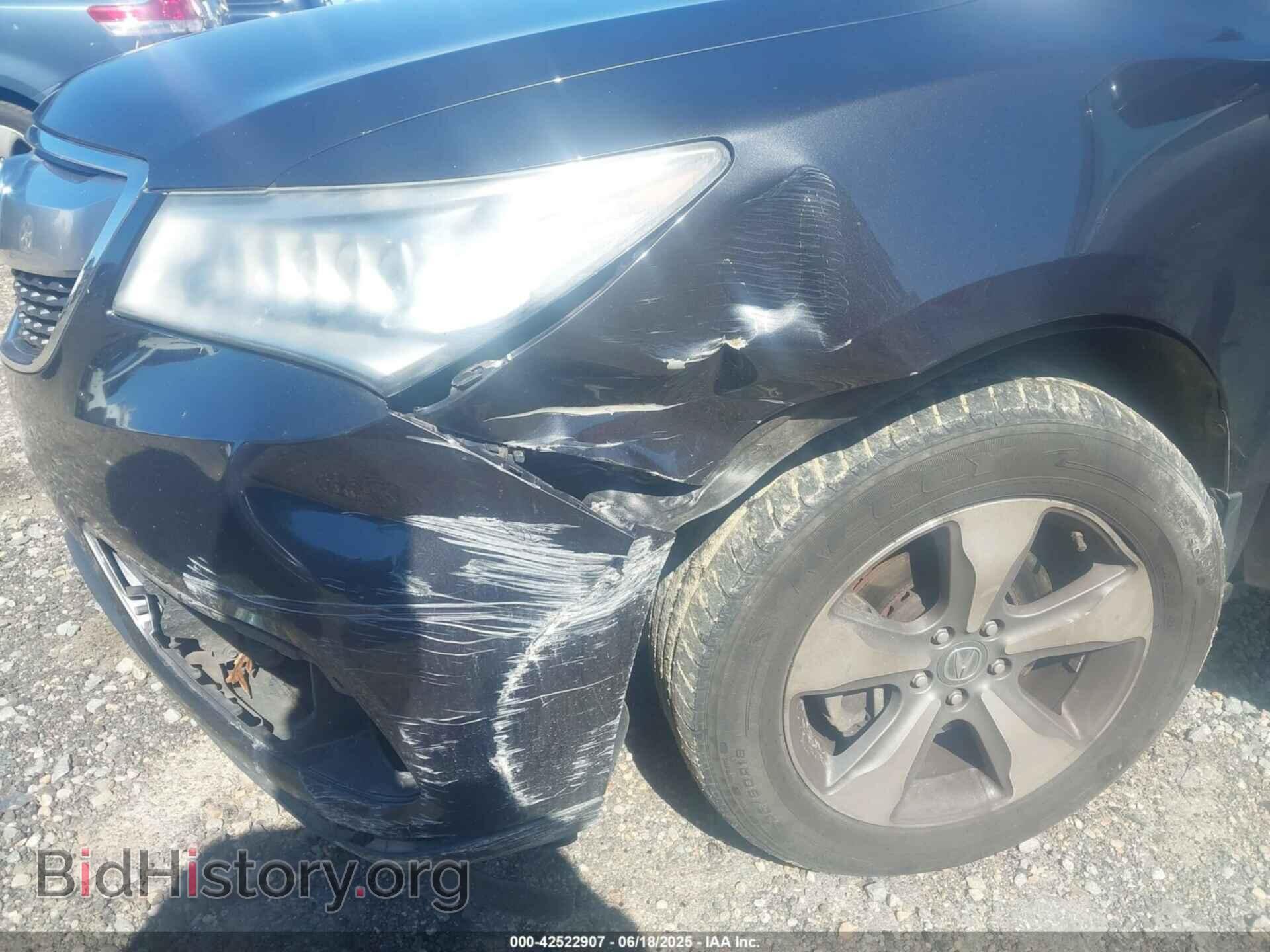 2014 ACURA MDX - VIN: 5FRYD3H29EB007969 - Фото 6