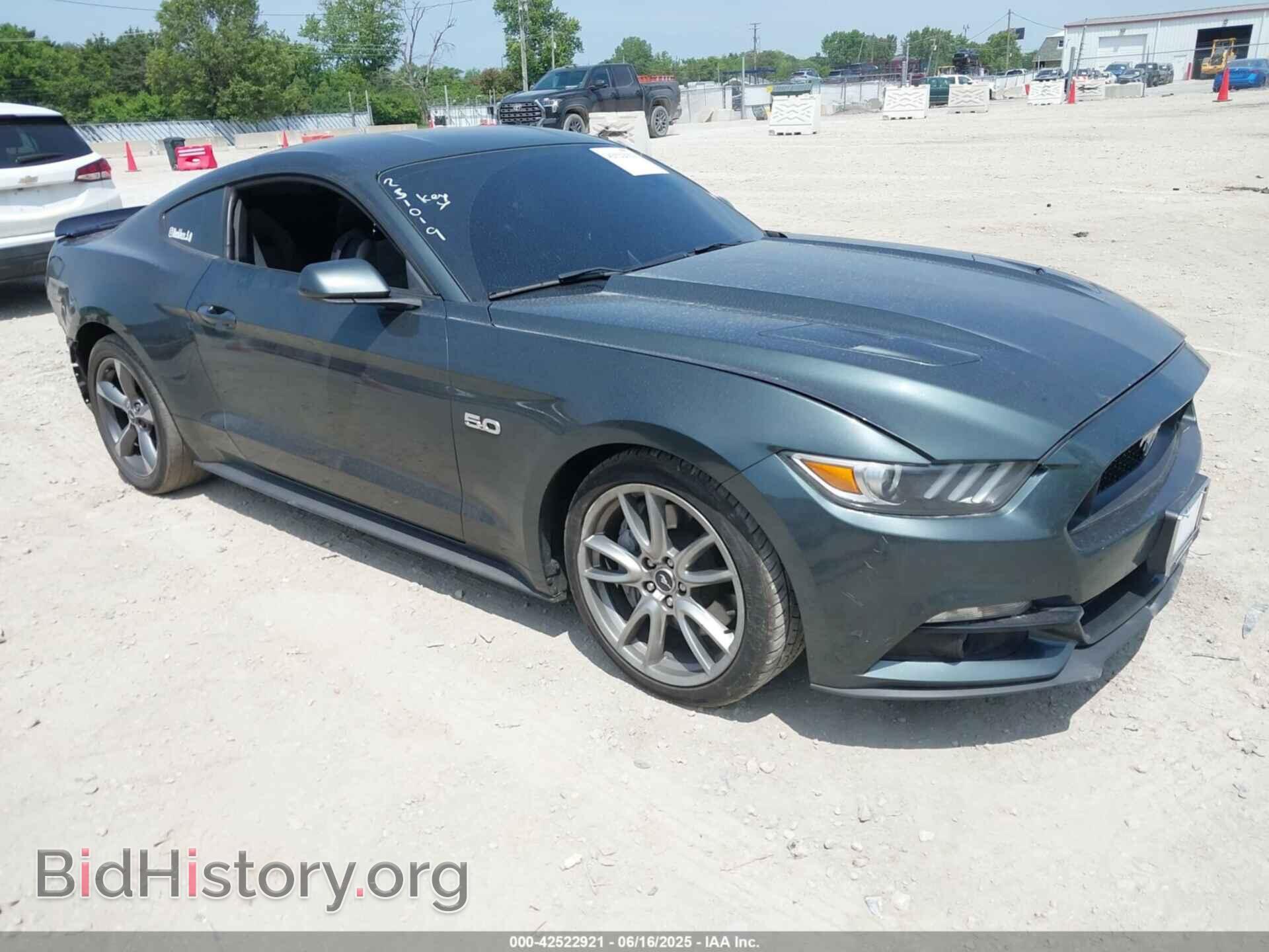 Фотография 1FA6P8CF3G5251019 - FORD MUSTANG 2016