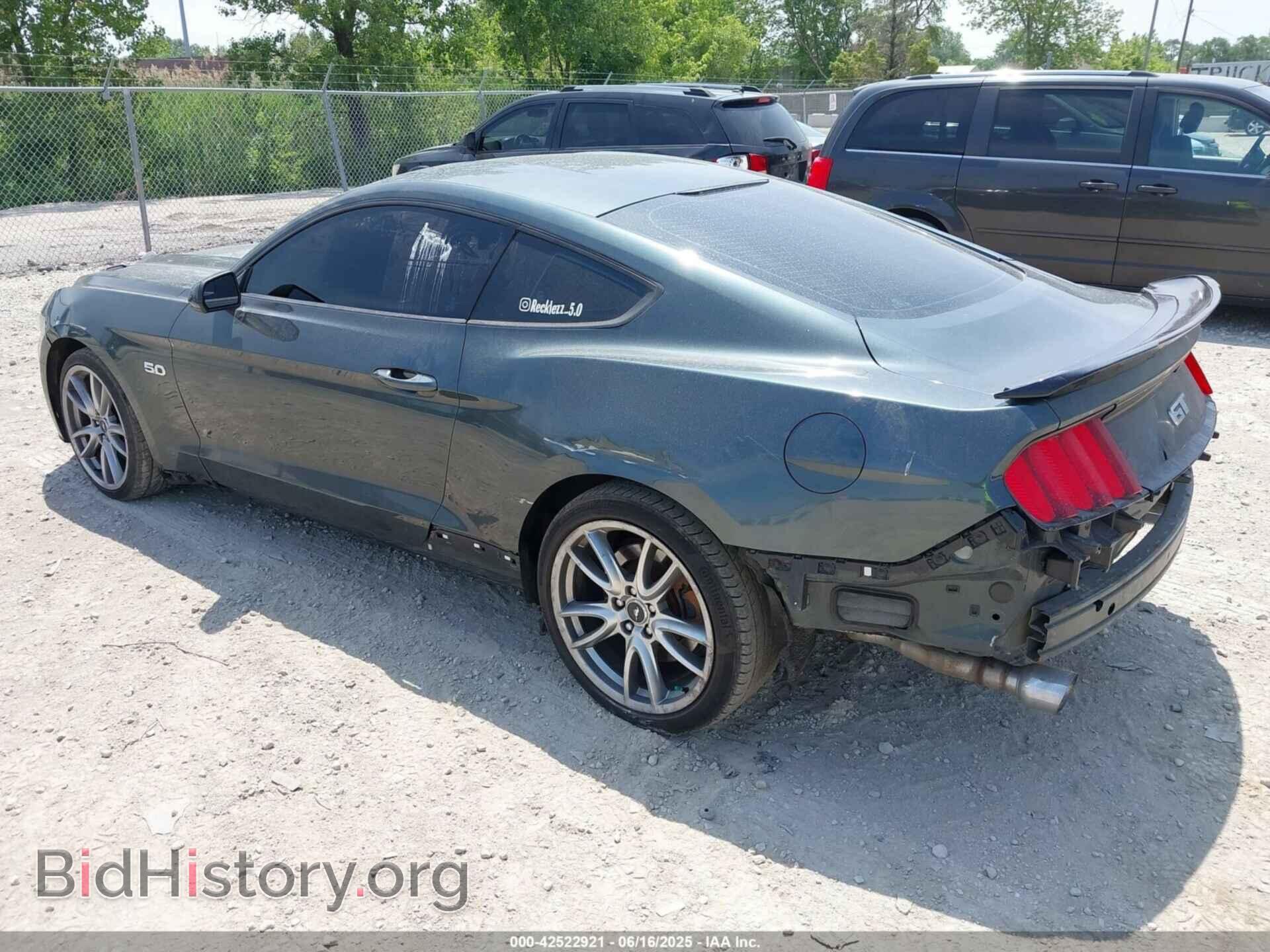 2016 FORD MUSTANG - VIN: 1FA6P8CF3G5251019 - Фото 3