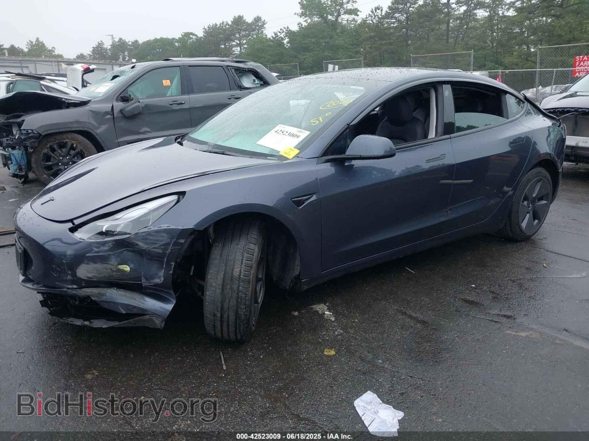 2023 TESLA MODEL 3 - VIN: 5YJ3E1EA5PF675666 - Фото 2