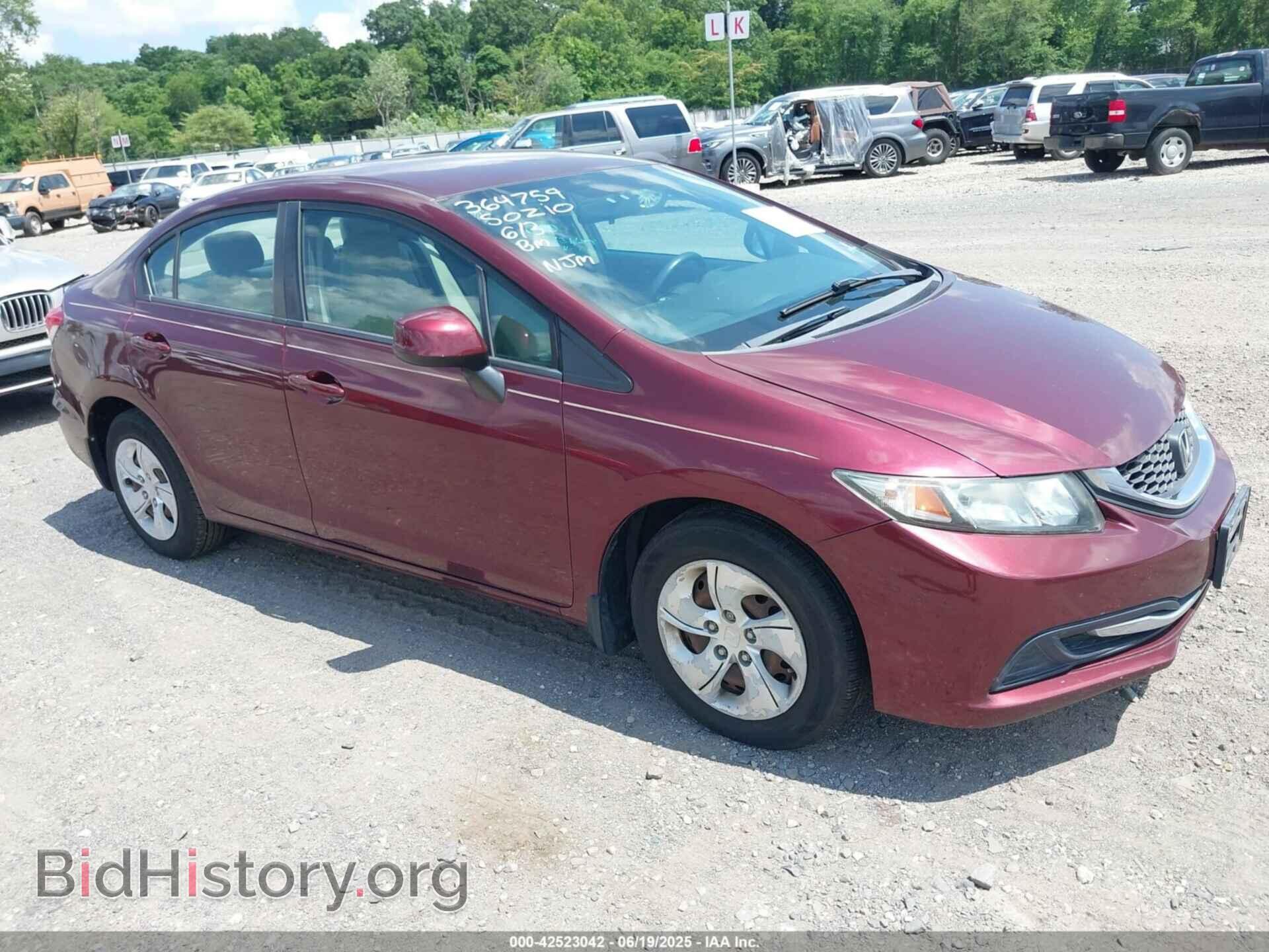 Фотография 2HGFB2F53DH599997 - HONDA CIVIC 2013