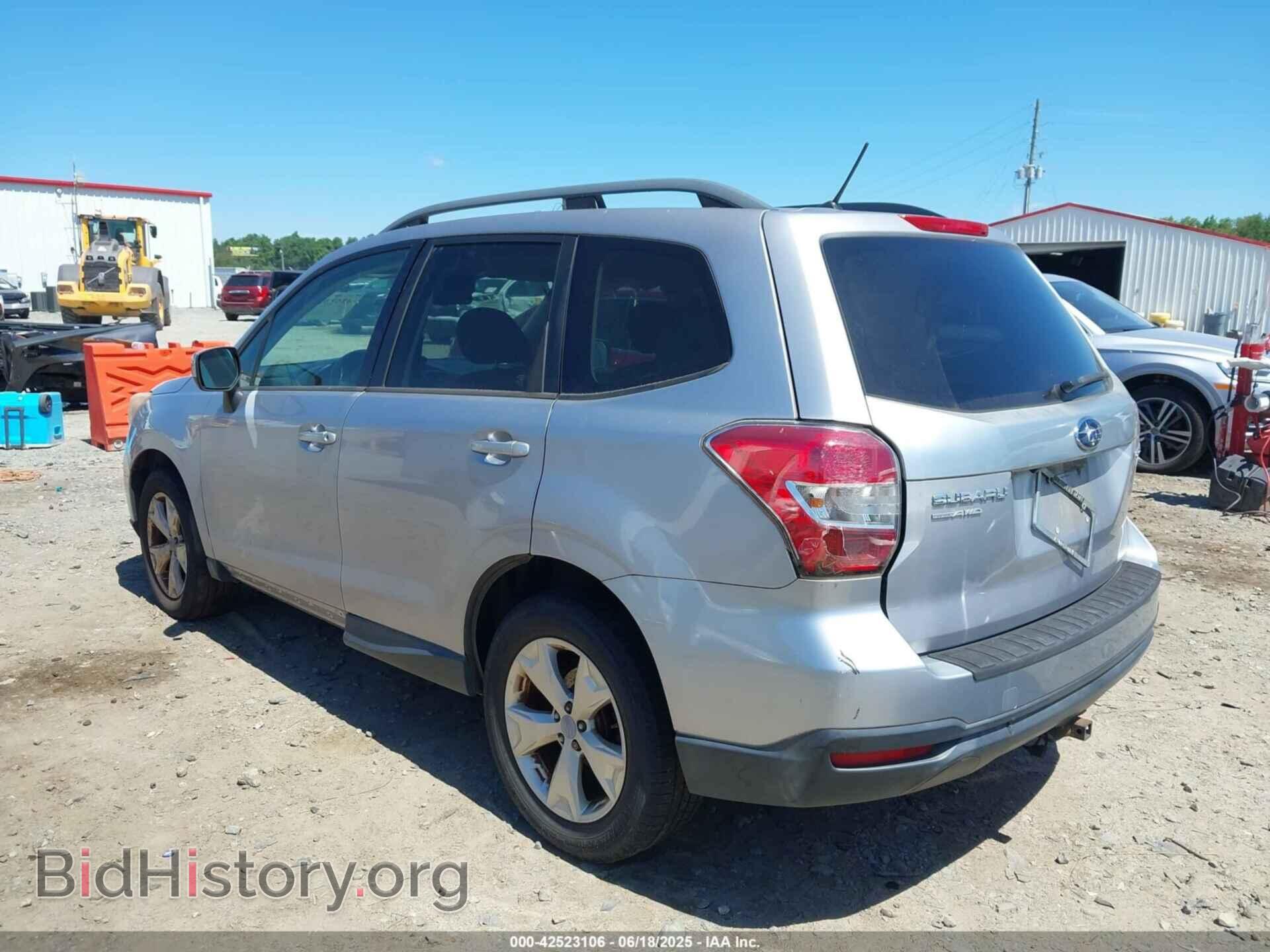 2015 SUBARU FORESTER - VIN: JF2SJADC3FH425787 - Фото 3