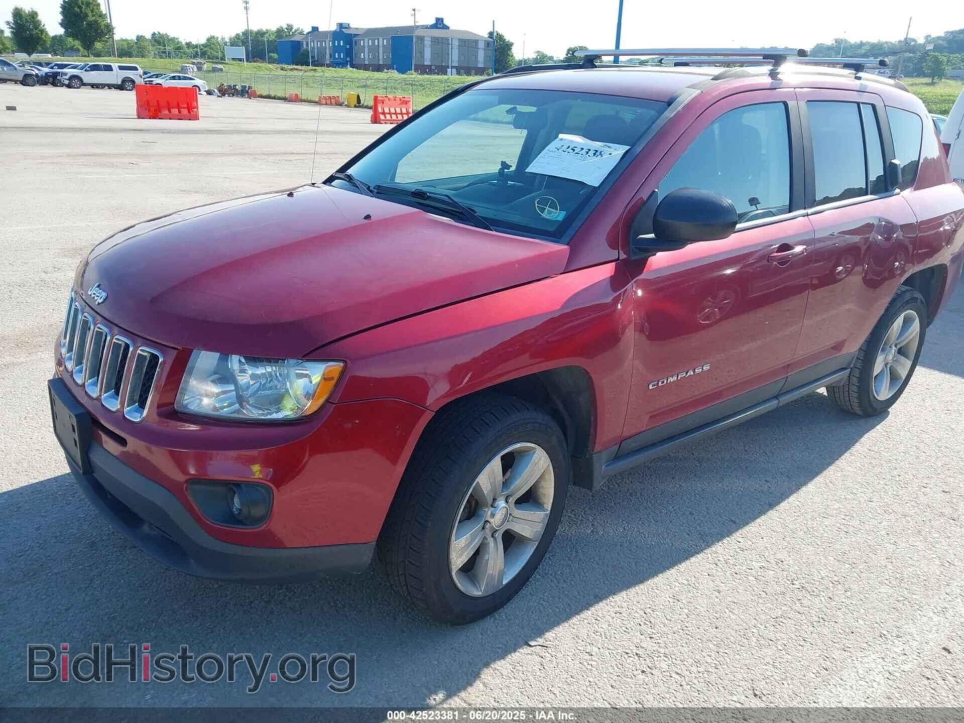 2012 JEEP COMPASS - VIN: 1C4NJDBB0CD591792 - Фото 2