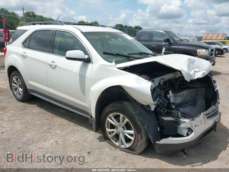 2016 Chevrolet EQUINOX LT (VIN 2GNFLFEK6G6347324) — photo 1 of 17, IAAI, damage: front end