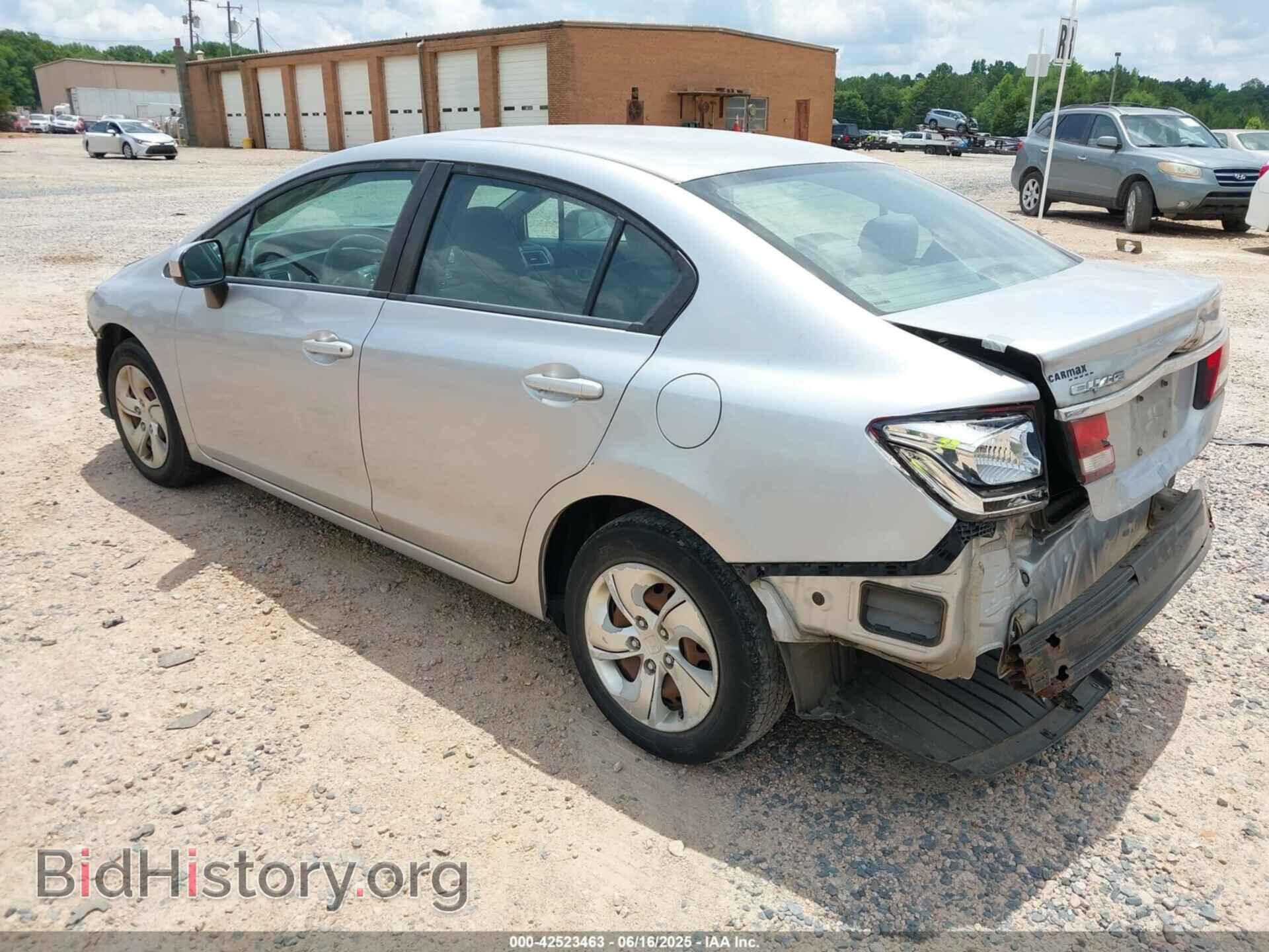 2014 HONDA CIVIC - VIN: 19XFB2F59EE060750 - Фото 3