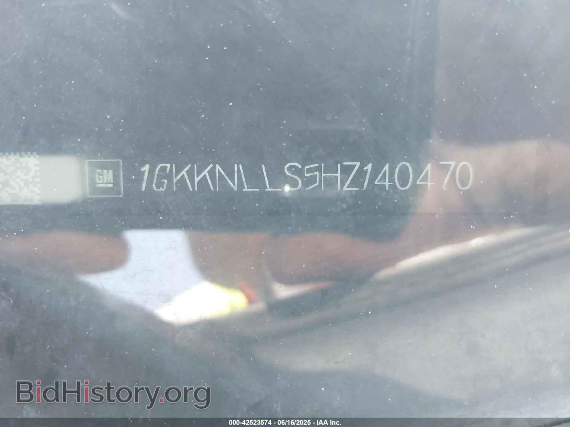 2017 GMC ACADIA - VIN: 1GKKNLLS5HZ140470 - Фото 9