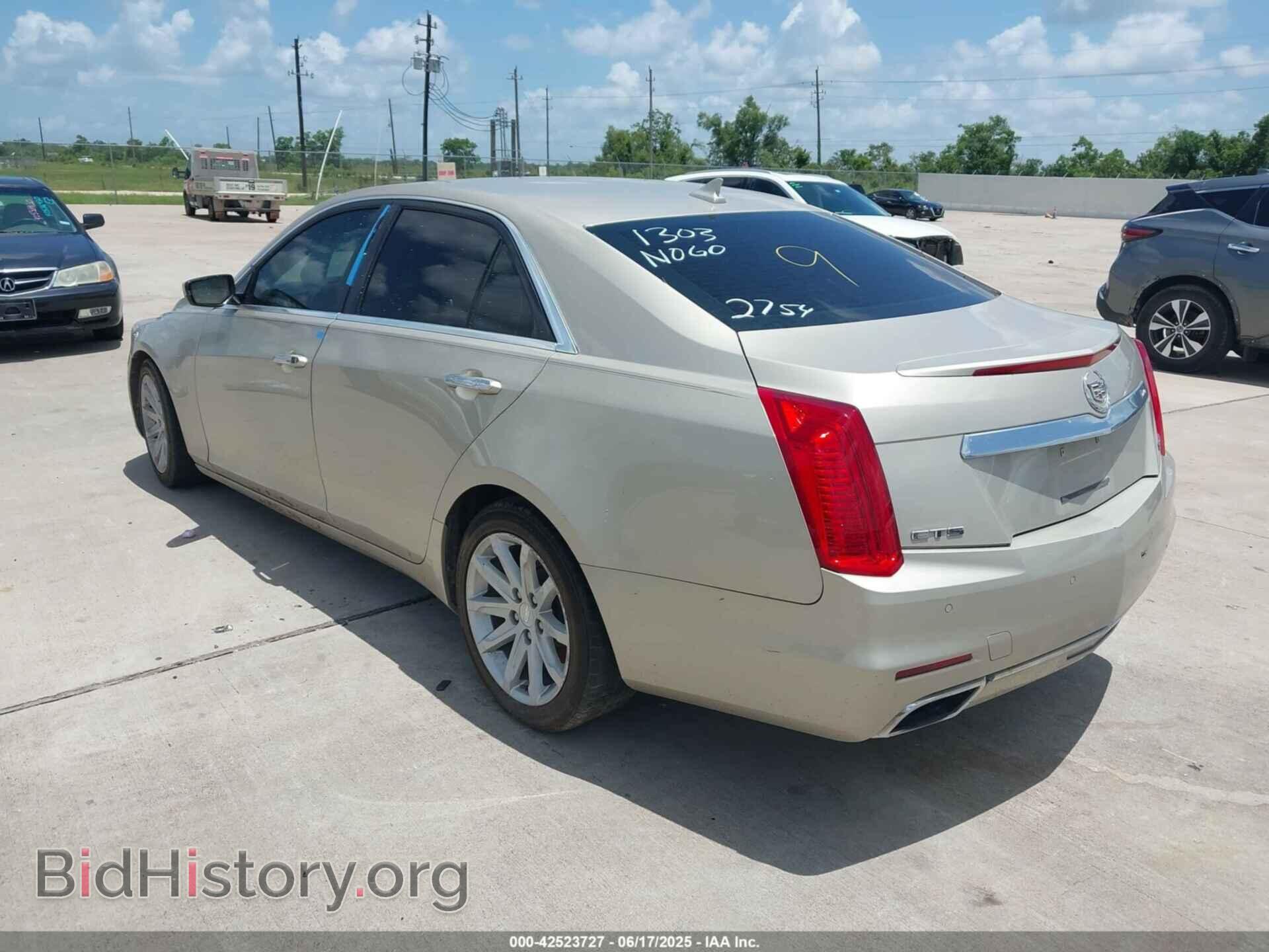 2014 CADILLAC CTS - VIN: 1G6AR5SX8E0142754 - Фото 3