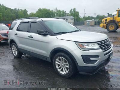 2017 Ford EXPLORER, silver — VIN 1FM5K8BH5HGC74407, IAAI